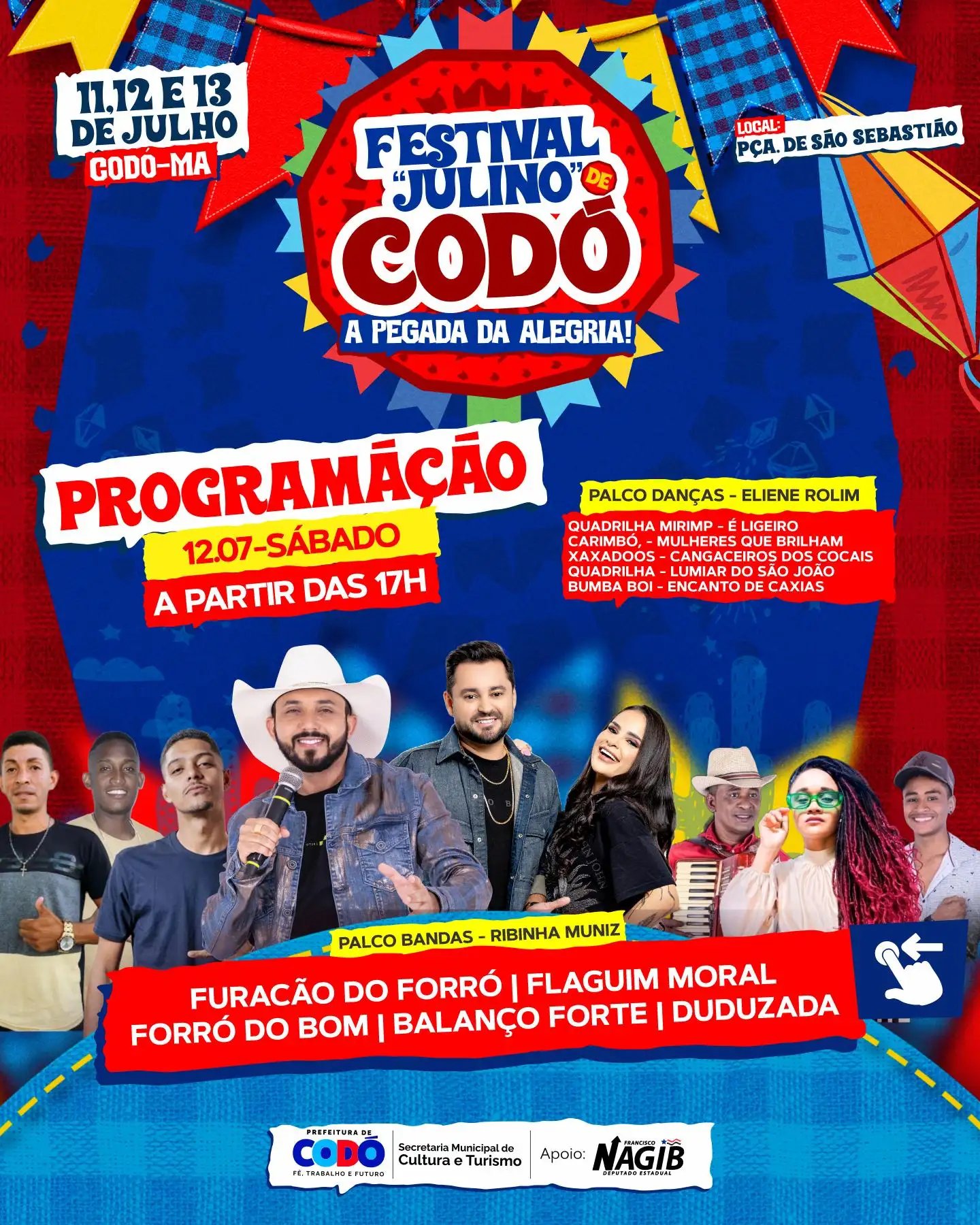 Galeria de imagens - Foto 3 da notÃcia: 🎉 Vem aà o Festival Julino de Codó – A Pegada da Alegria!