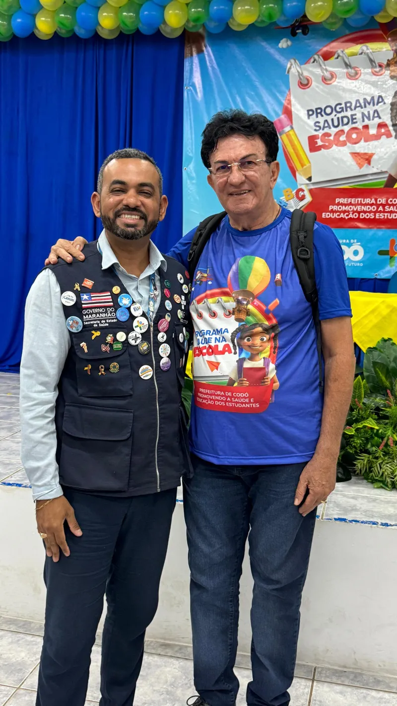 Foto 1 – PREFEITURA DE CODÓ LANÇA PROGRAMA SAÚDE NA ESCOLA PARA O CICLO 2025/2026