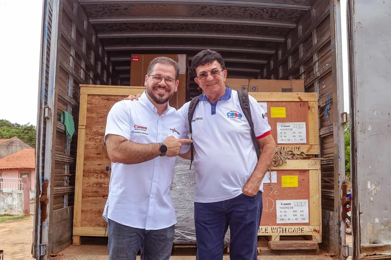 Foto 1 – PREFEITURA MUNICIPAL DE CODÓ AVANÇA NA INSTALAÇÃO DO CENTRO DE IMAGEM NO HGM