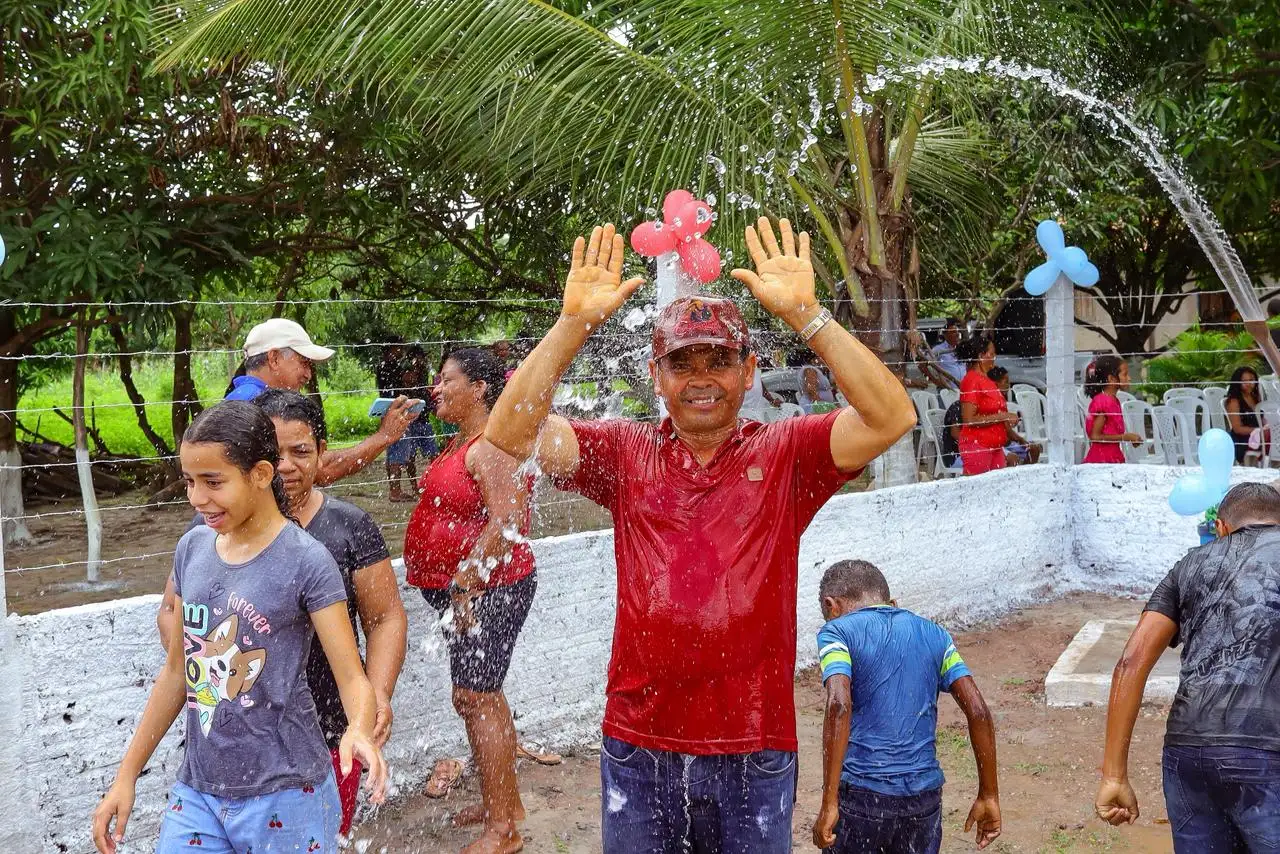 Galeria de imagens - Foto 4 da notícia: Codó 130 anos: Povoado Vila Verde recebe poço artesiano e celebra avanço no abastecimento de água