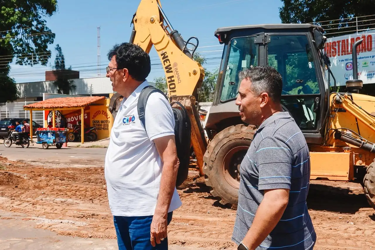 Galeria de imagens - Foto 7 da notícia: Prefeitura de Codó realiza intervenção para melhorar o trânsito na Avenida João Ribeiro