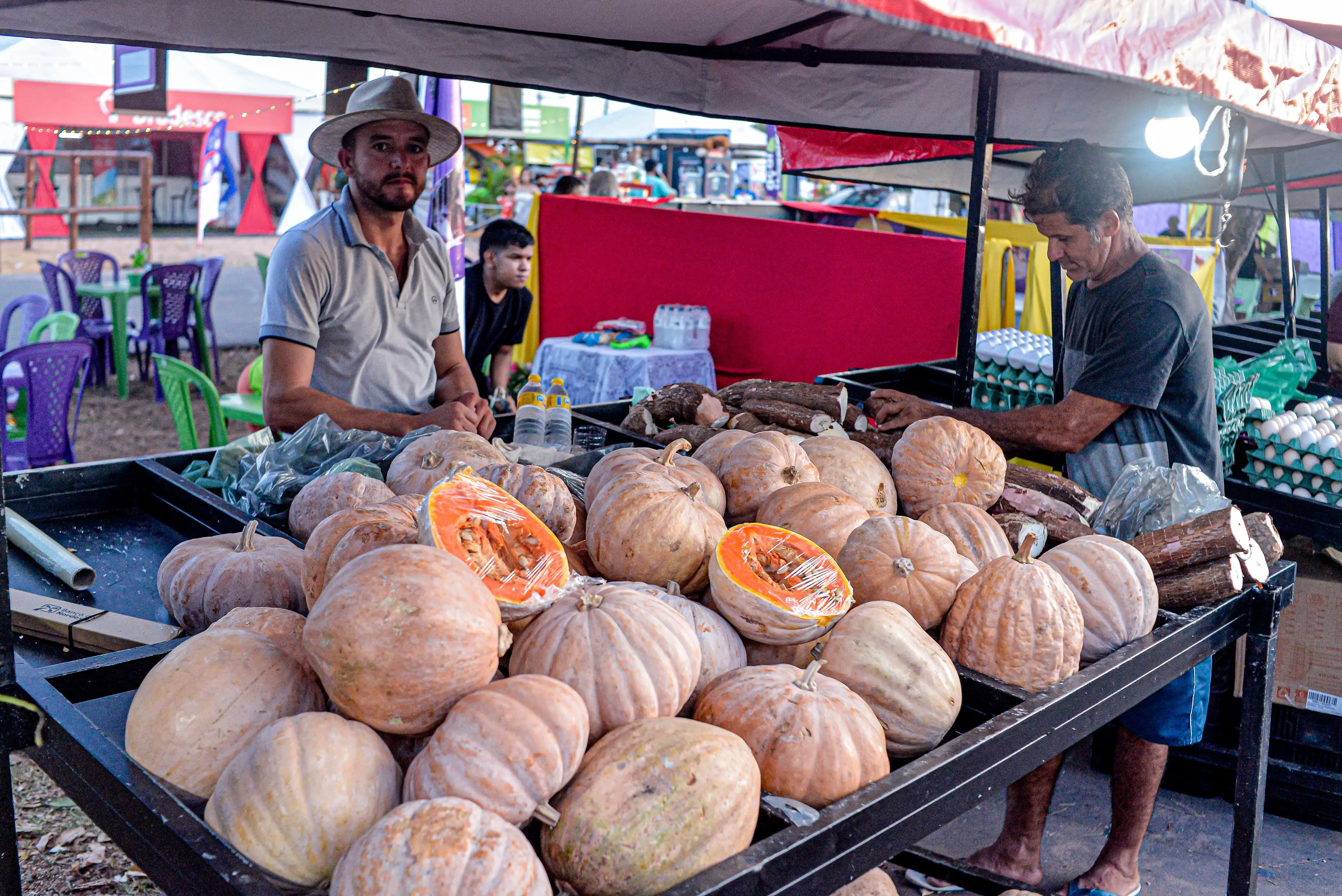 Galeria de imagens - Foto 11 da notícia: Terceira edição da Feira da Agricultura Familiar e Artesanato é promovida durante a EXPOCODÓ