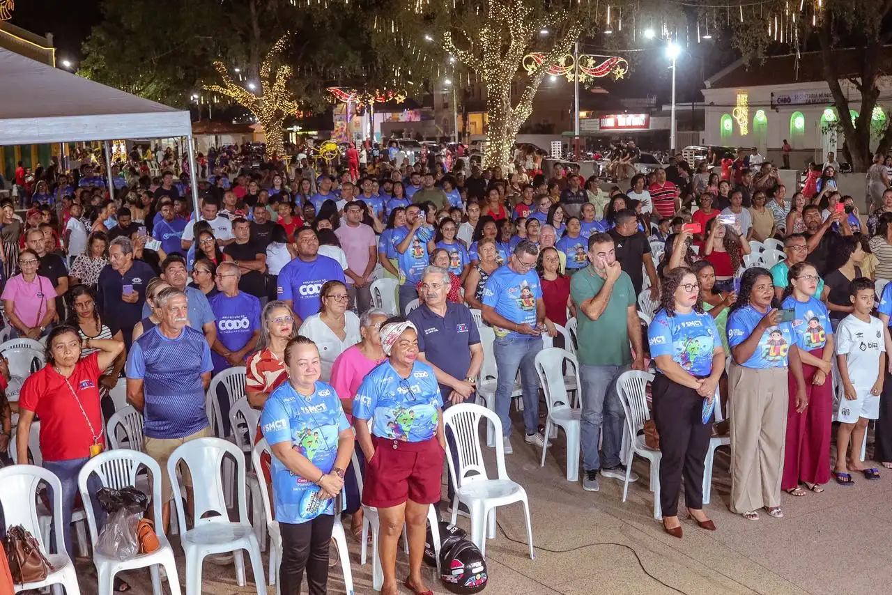 Galeria de imagens - Foto 7 da notícia: Abertura da “Cidade Tecnológica e Literária” reúne literatura, ciência e tecnologia em Codó