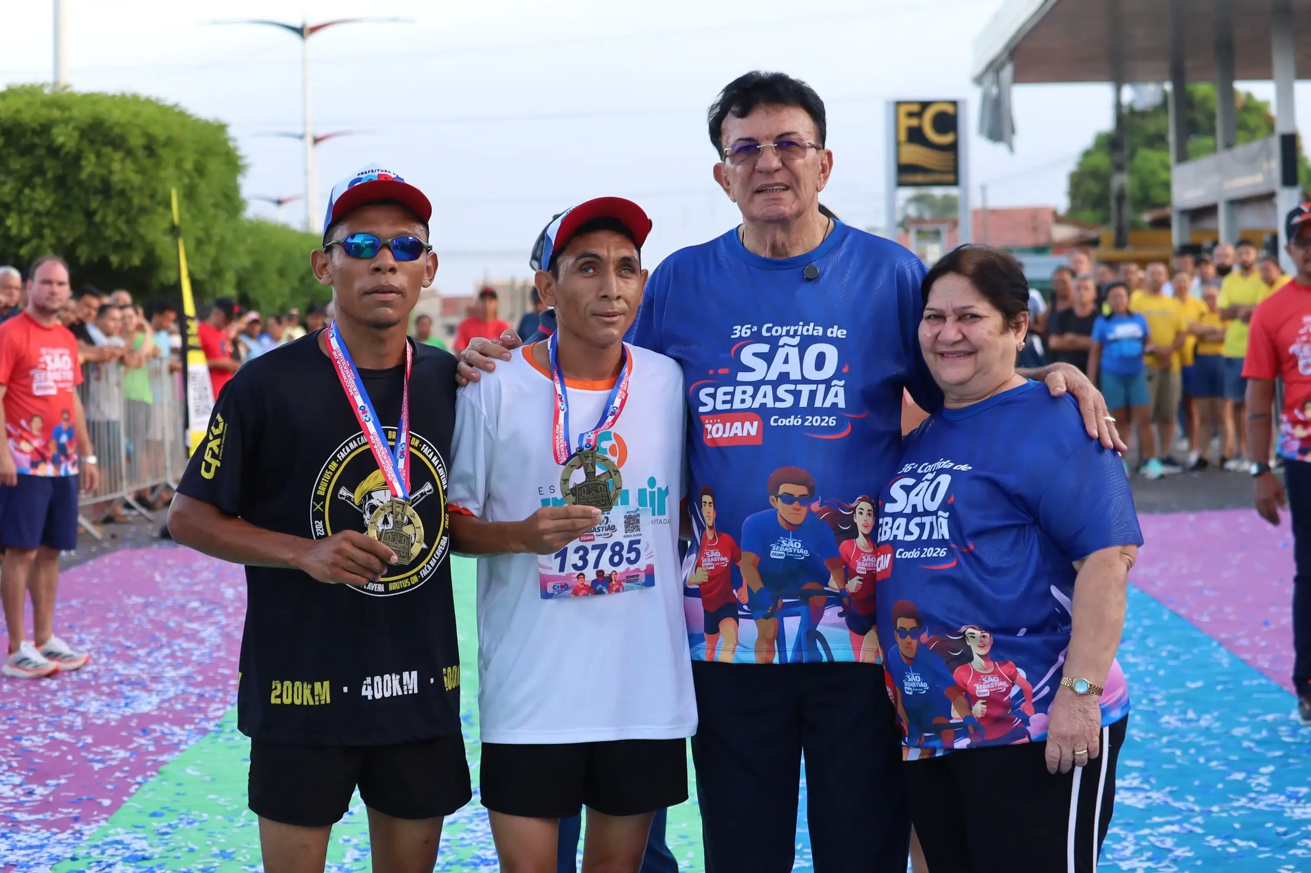 Foto 12 – 36ª Corrida de São Sebastião reúne mais de mil atletas e movimenta Codó com esporte e superação