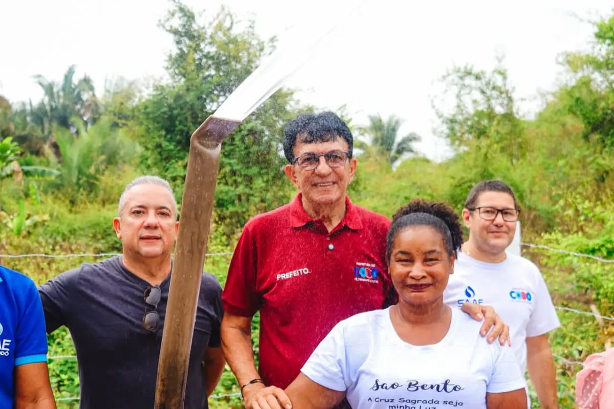Foto 4 – Água mais perto de casa: poço artesiano beneficia famílias do povoado Santo Antônio dos Pretos, em Codó