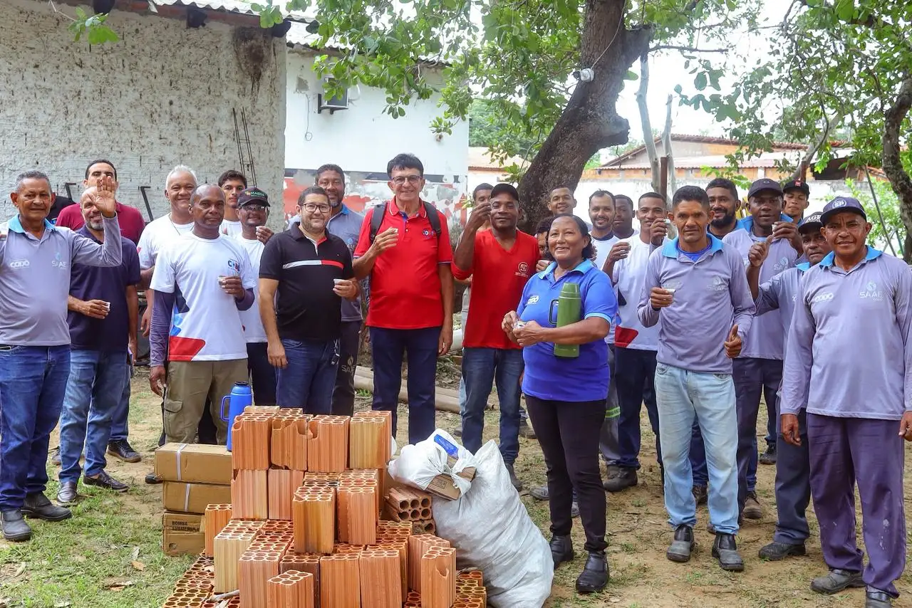 Galeria de imagens - Foto 5 da notícia: SAAE de Codó recebe tubos e caixas d’água para reforçar abastecimento na zona rural