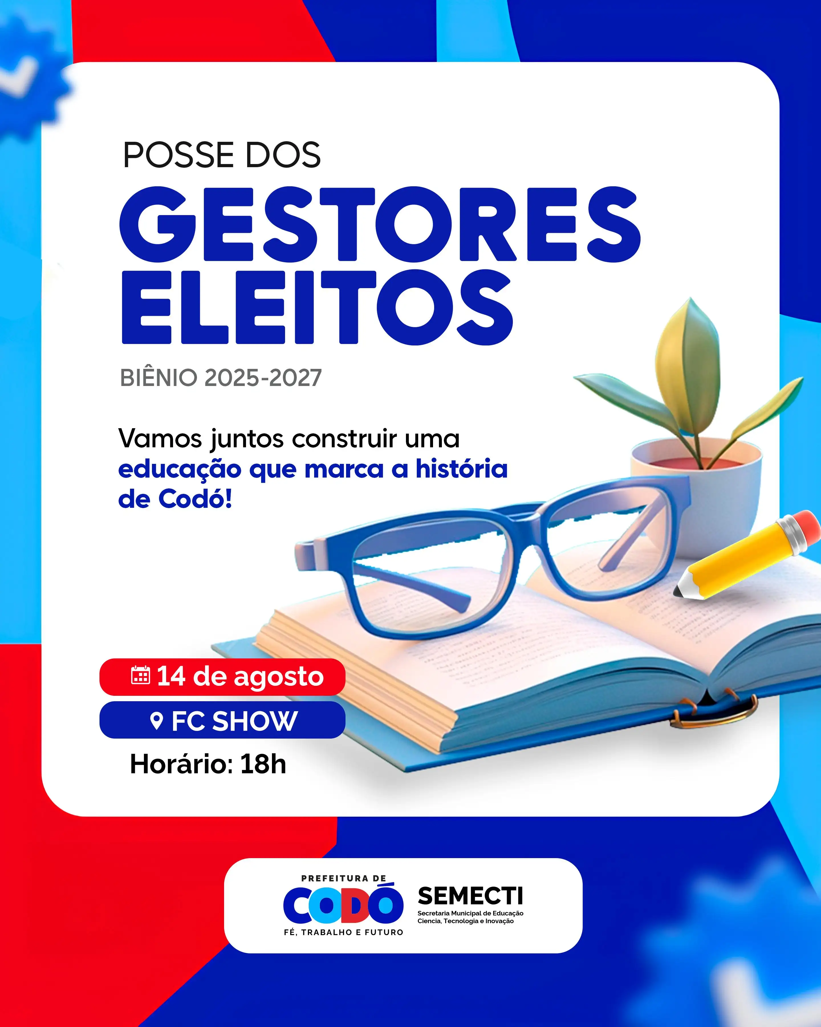 Foto 1 – 📚✨ Posse dos Gestores Eleitos – Biênio 2025-2027