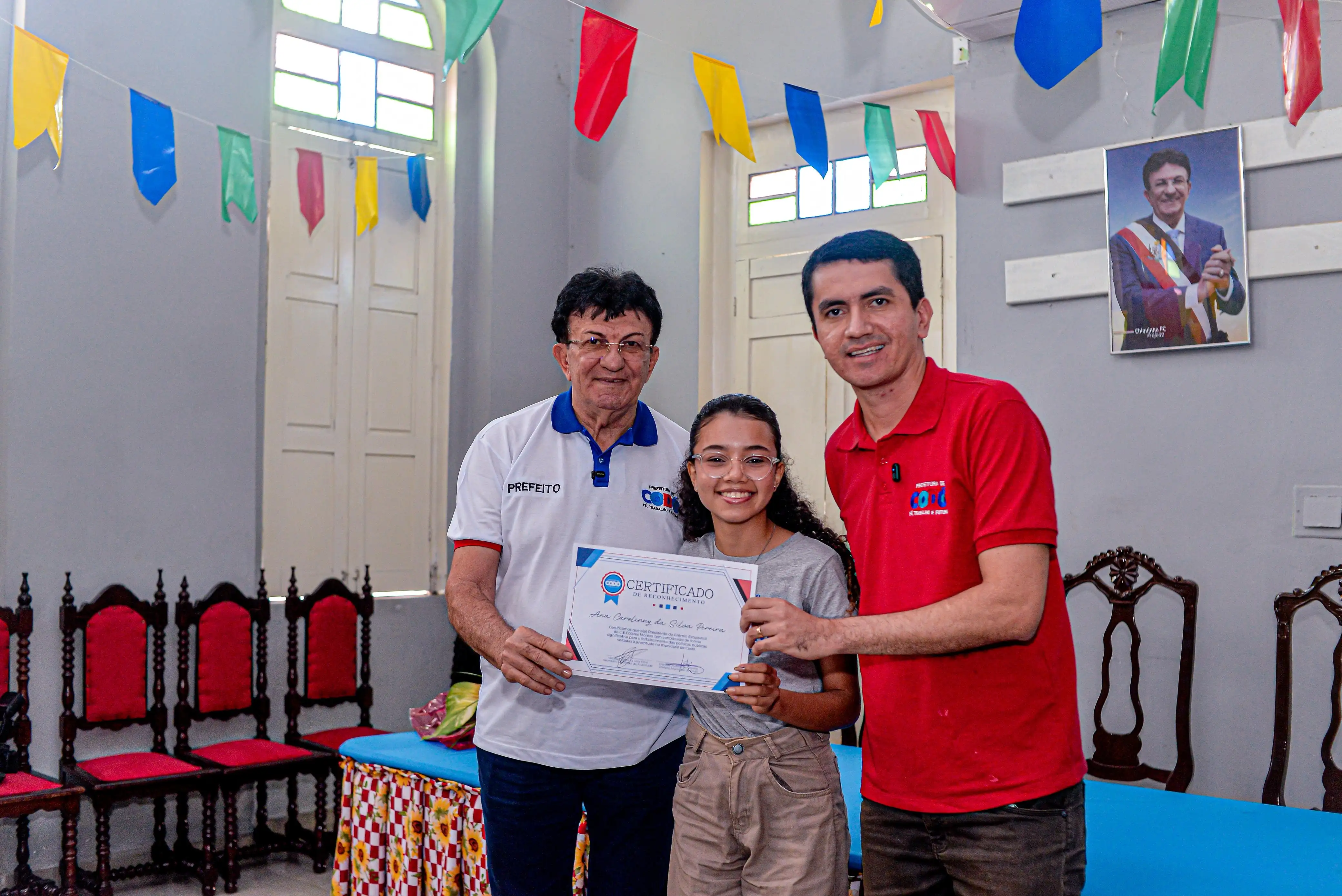 Foto 12 – Prefeitura de Codó promove solenidade de posse para Presidentes eleitos dos Grêmios Estudantis