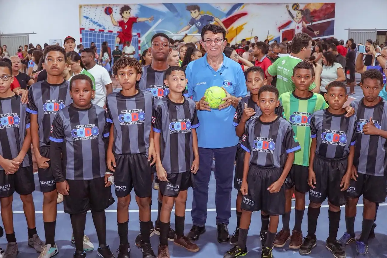 Foto 7 – Novo ginásio poliesportivo é entregue à comunidade do Nova Jerusalém em Codó
