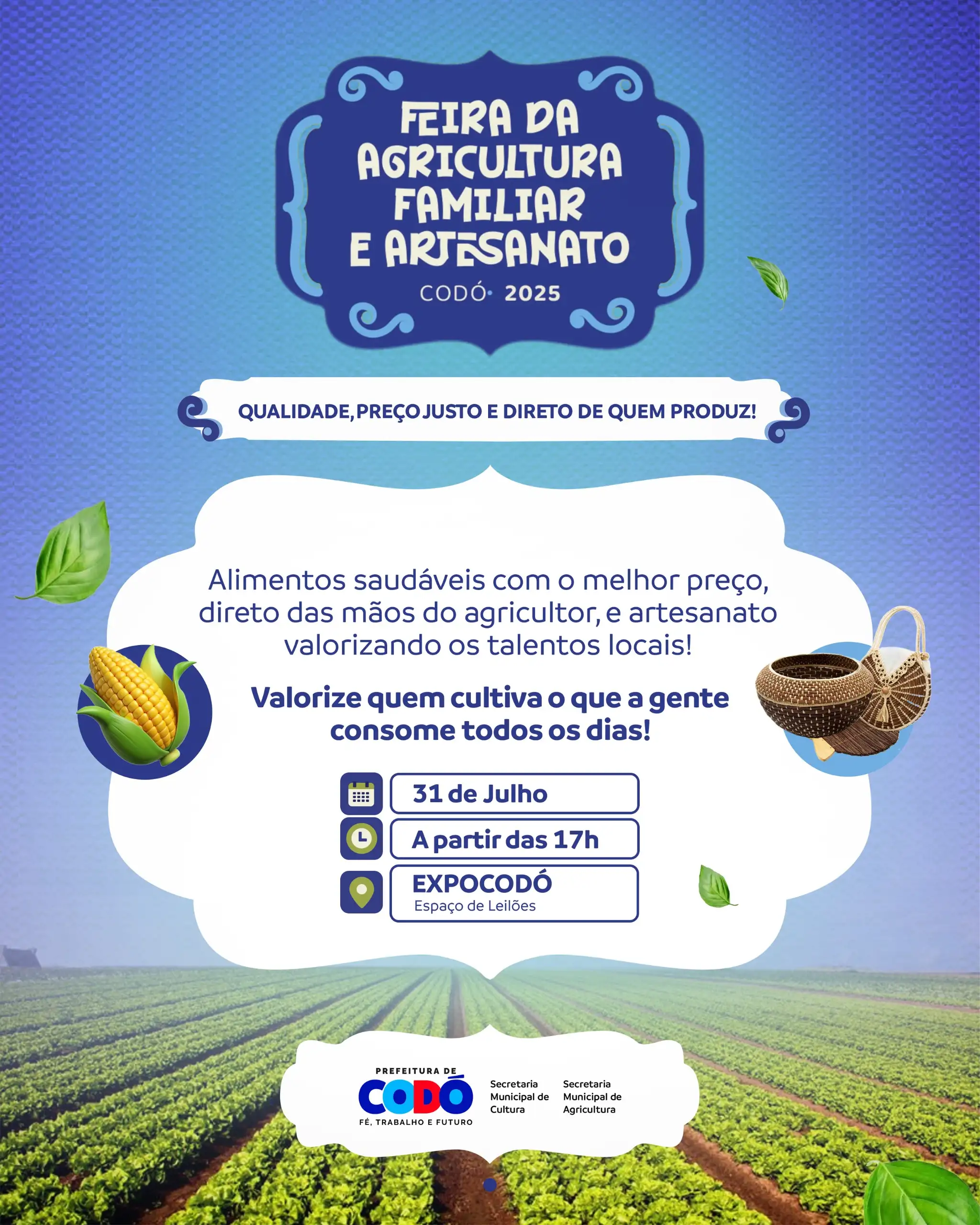 Foto 2 – Prefeitura de Codó promoverá a 3ª edição da Feira da Agricultura Familiar e Artesanato na EXPOCODÓ