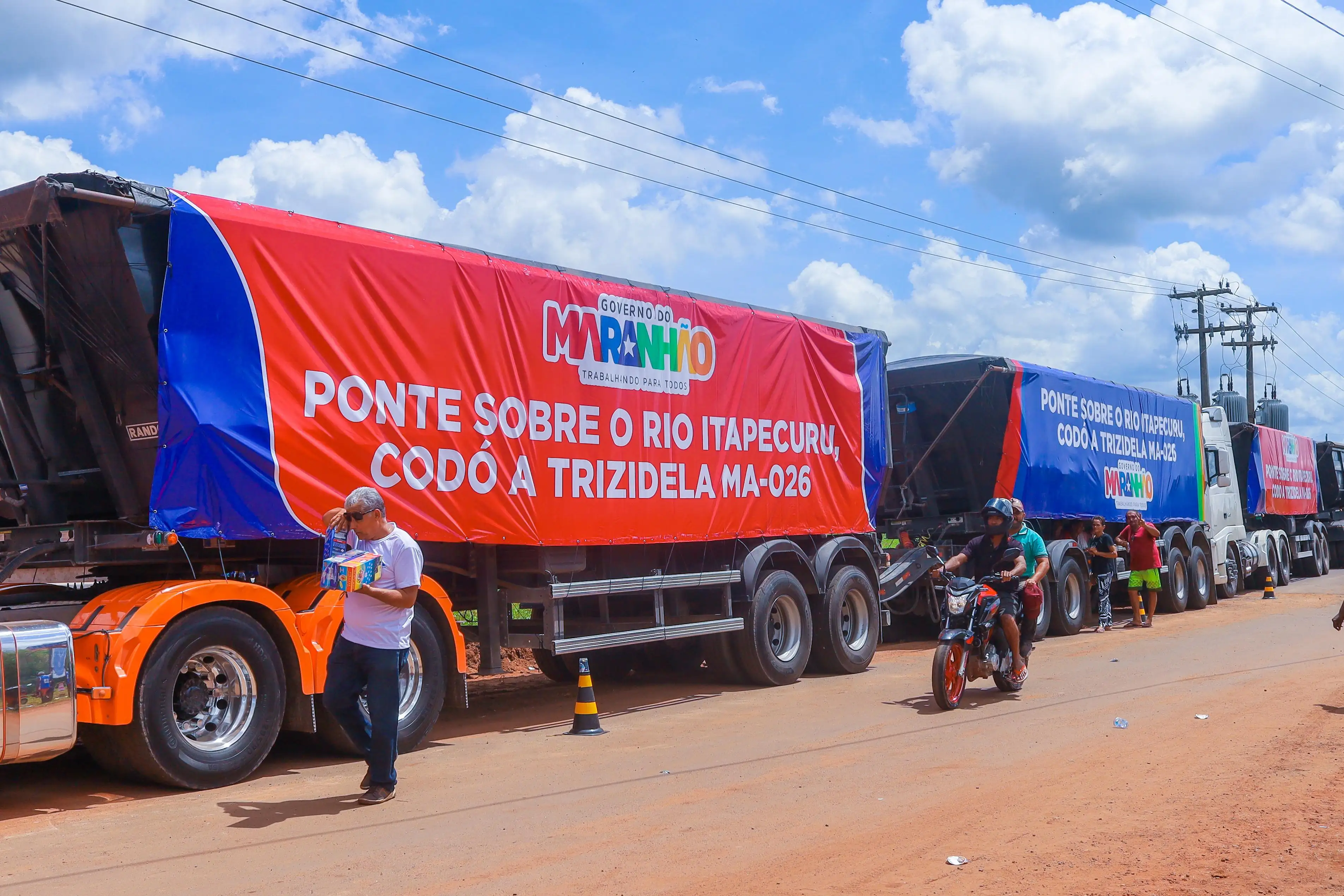 Foto 13 – Nova ponte da Trizidela começa a ser construída em Codó
