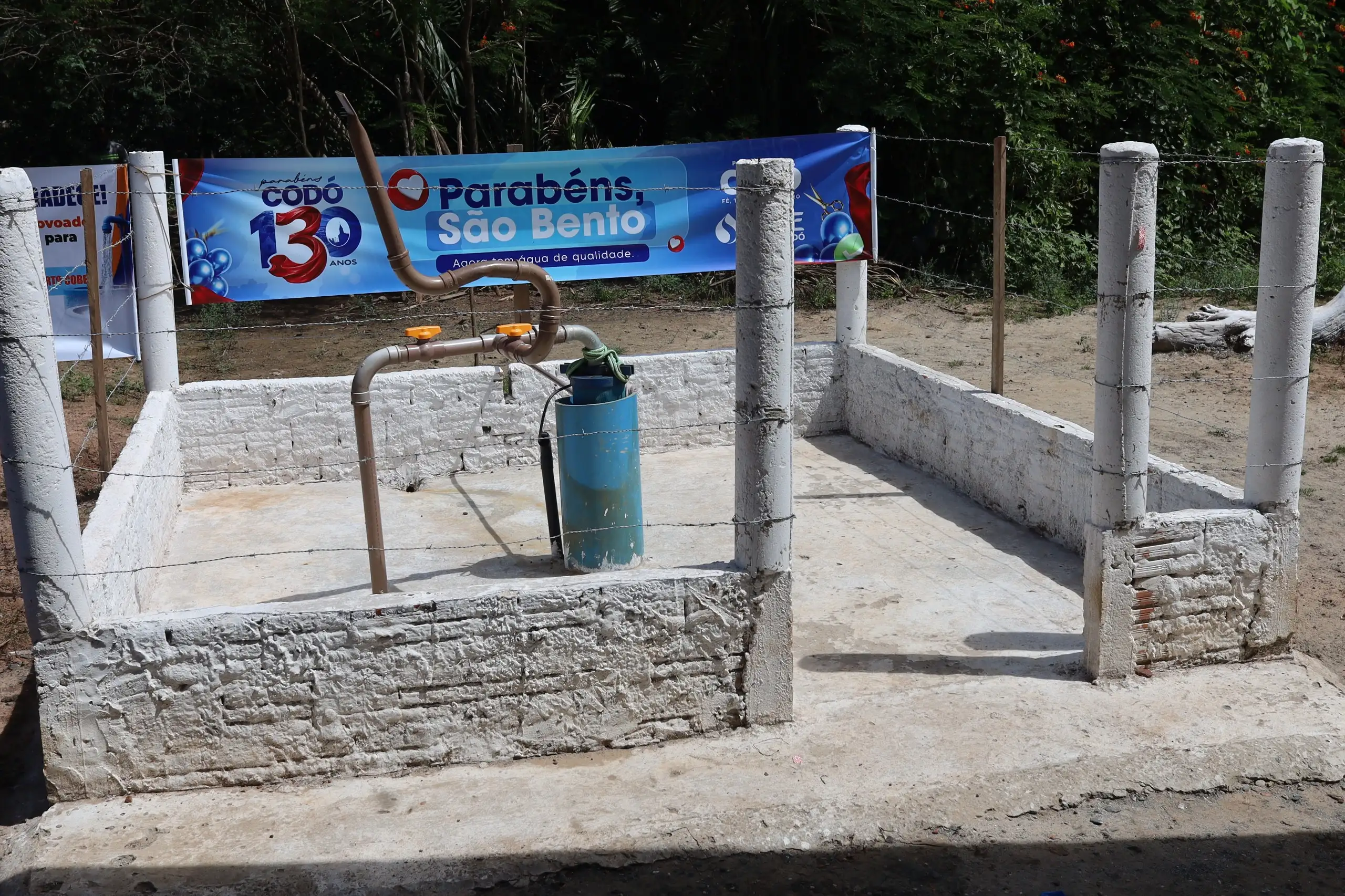Foto 11 – Prefeitura de Codó avança no abastecimento de água com inauguração de poços artesianos na zona rural