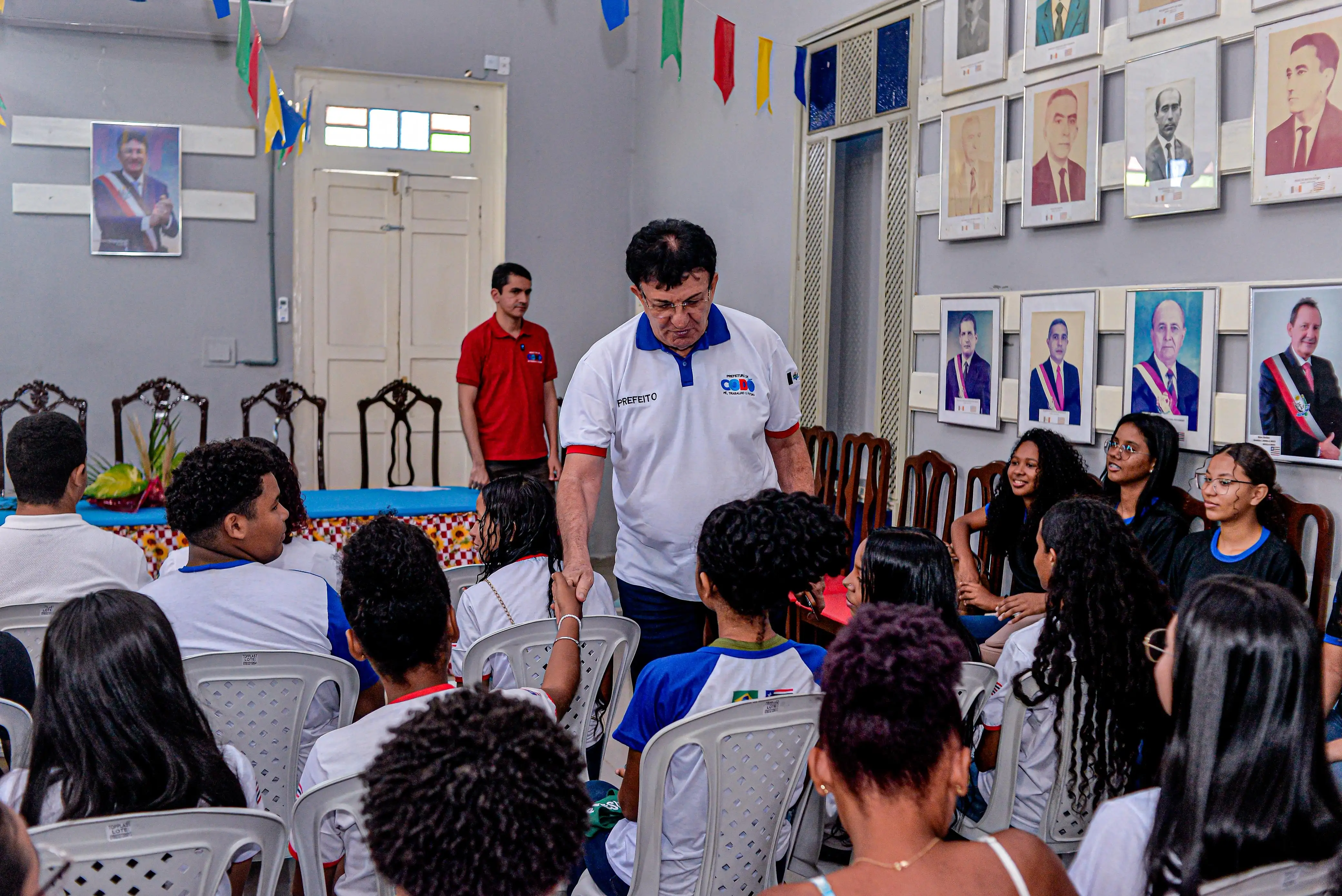 Foto 4 – Prefeitura de Codó promove solenidade de posse para Presidentes eleitos dos Grêmios Estudantis