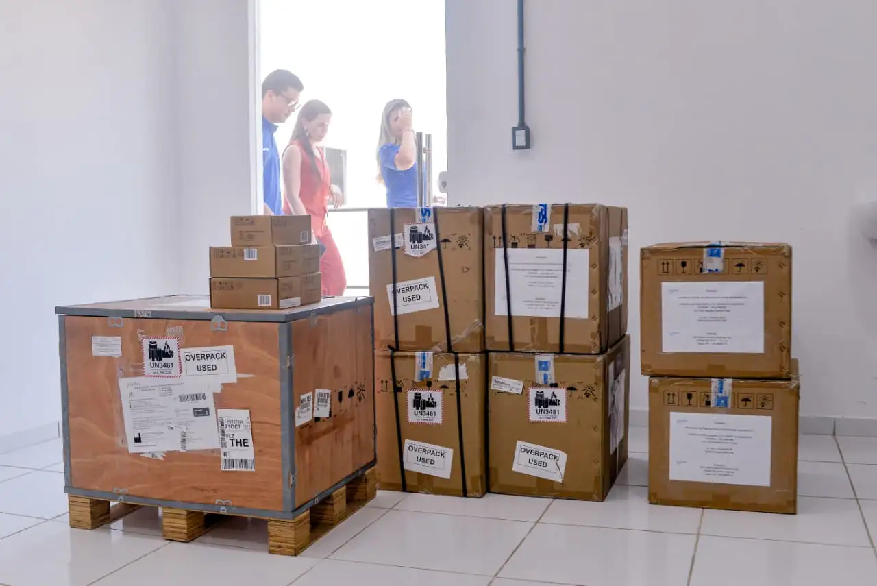 Foto 7 – Faculdade Pitágoras em parceria com a Prefeitura de Codó faz doação de equipamentos para o HGM e SAMU
