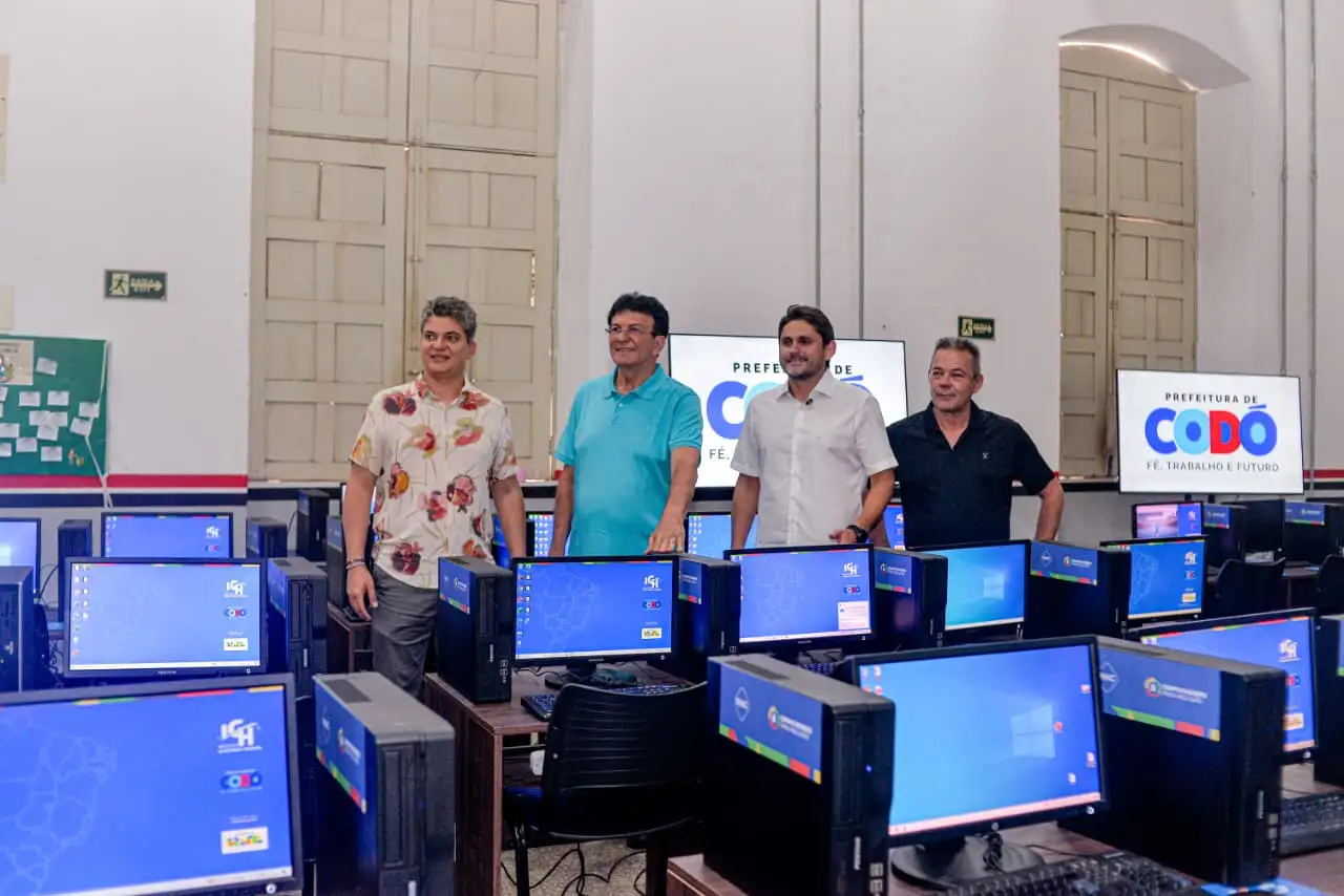 Foto 4 – Programa Computadores para Inclusão certifica primeira turma de alunos em Codó
