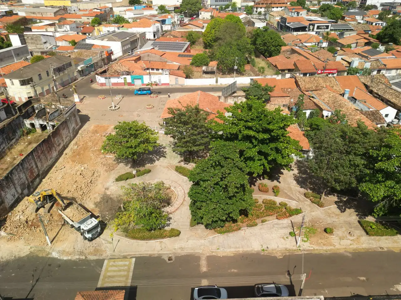 Foto 14 – Codó inicia revitalização da nova Praça do Cinema com proposta de resgatar memória e modernizar espaço