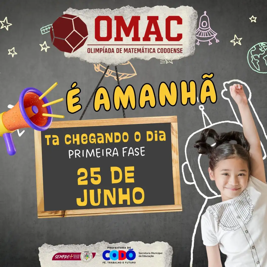 Foto 2 – Provas da Primeira Fase da Olimpíada de Matemática Codoense serão aplicadas nesta quarta (25)