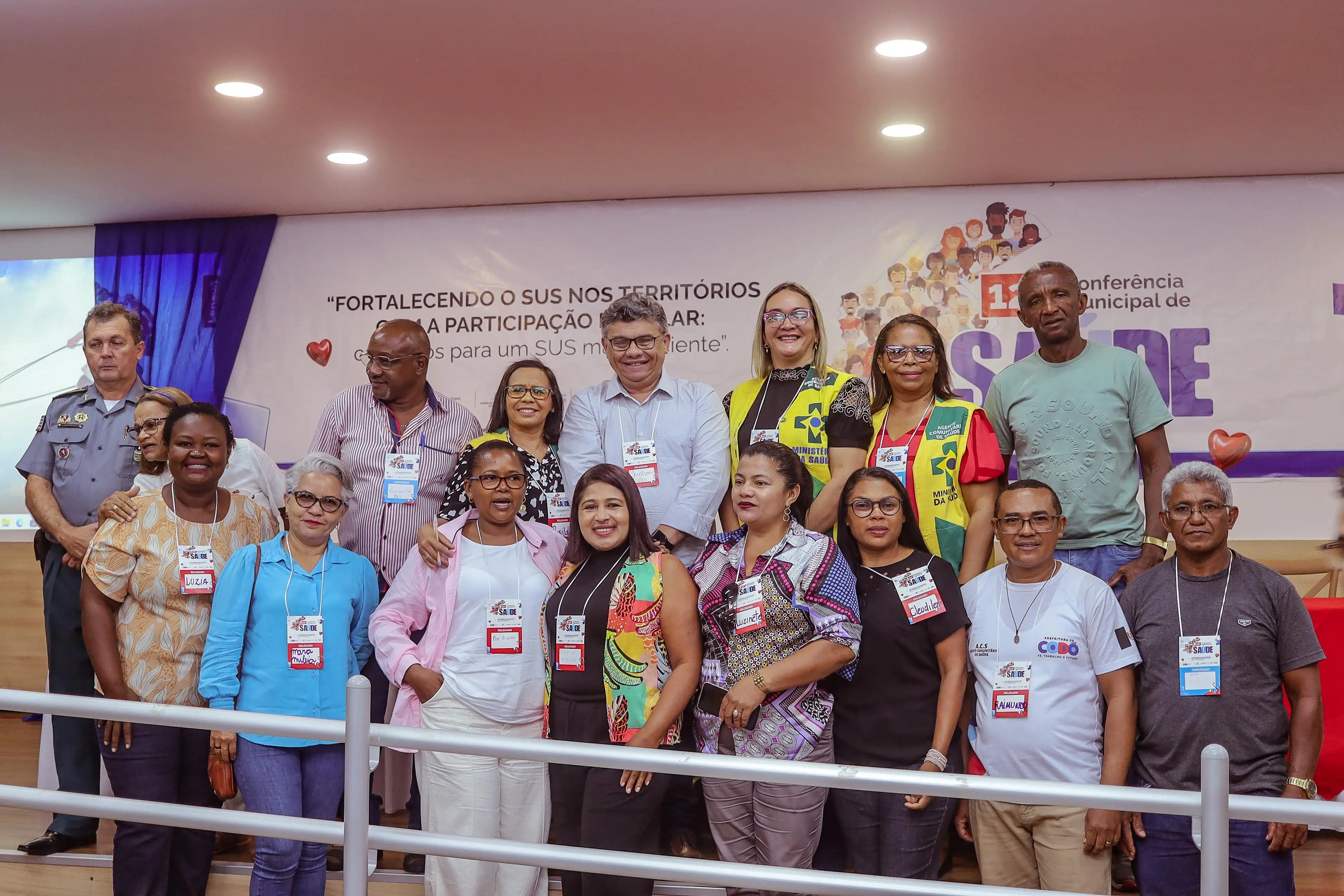 Foto 8 – 12ª Conferência Municipal de Saúde de Codó reforça importância da participação popular na construção do SUS
