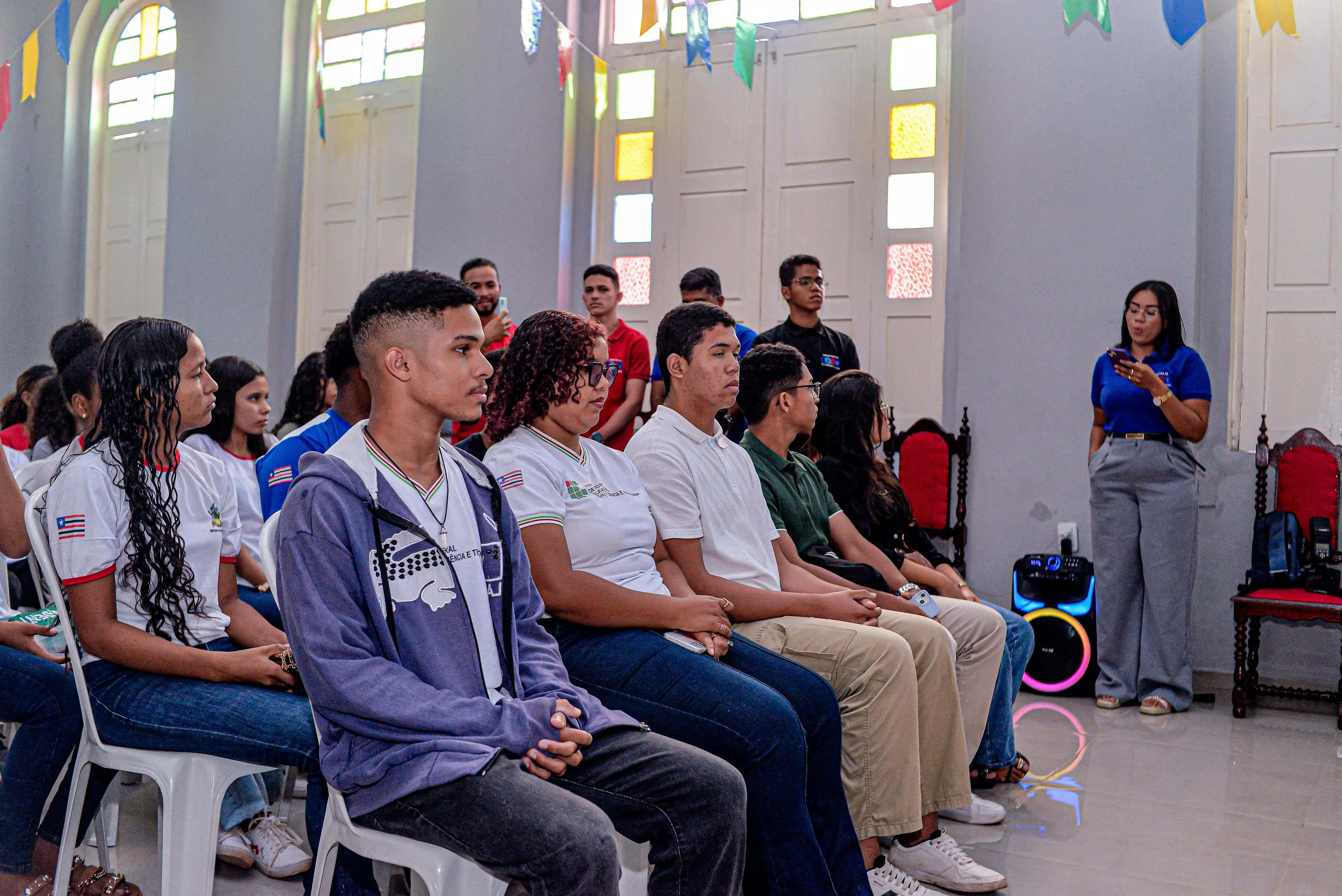 Foto 2 – Prefeitura de Codó promove solenidade de posse para Presidentes eleitos dos Grêmios Estudantis