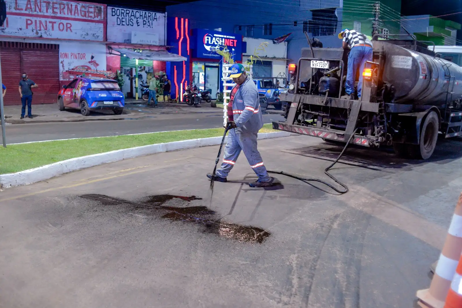 Foto 2 – Prefeitura de Codó faz recapeamento da Avenida Santos Dumont