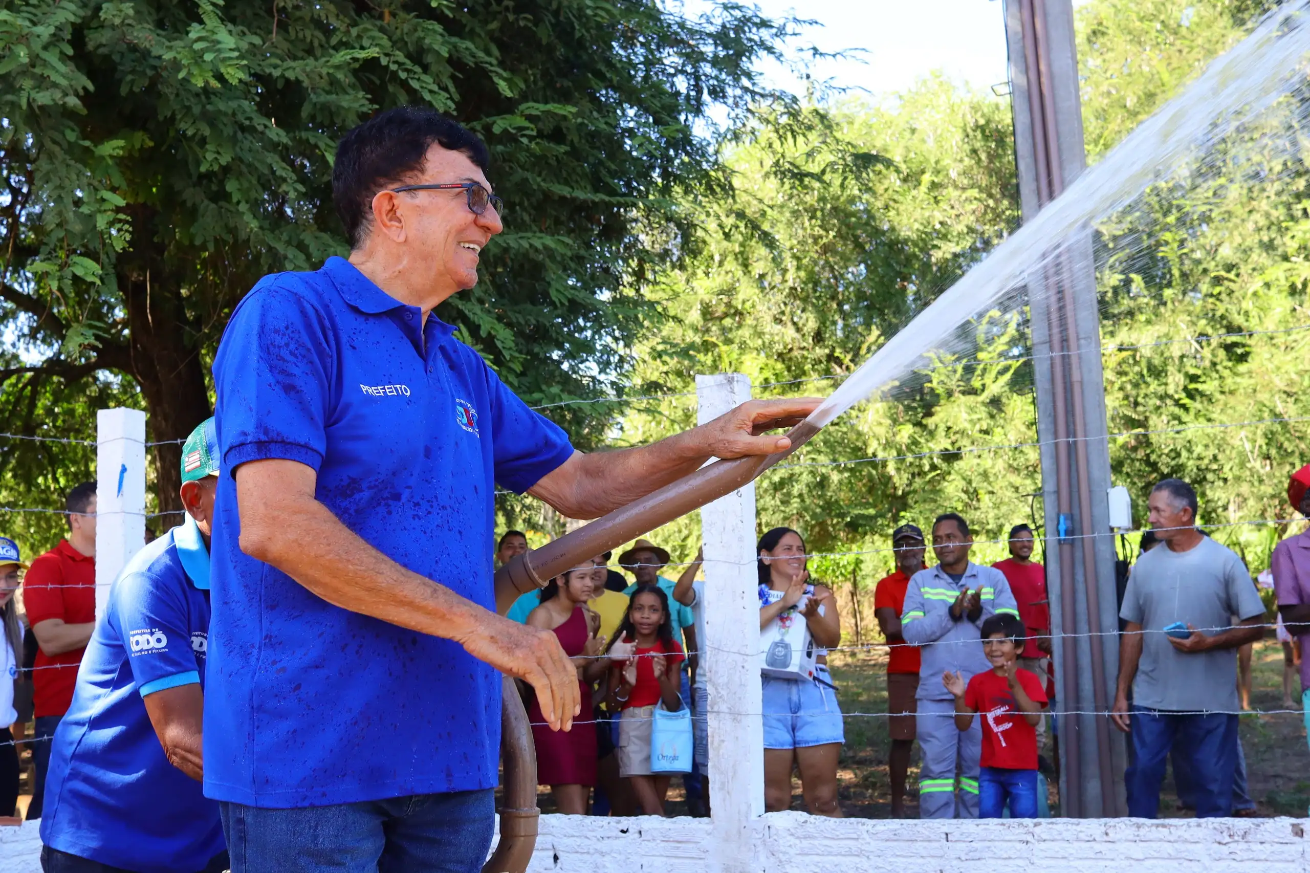 Foto 6 – Prefeitura de Codó avança no abastecimento de água com inauguração de poços artesianos na zona rural