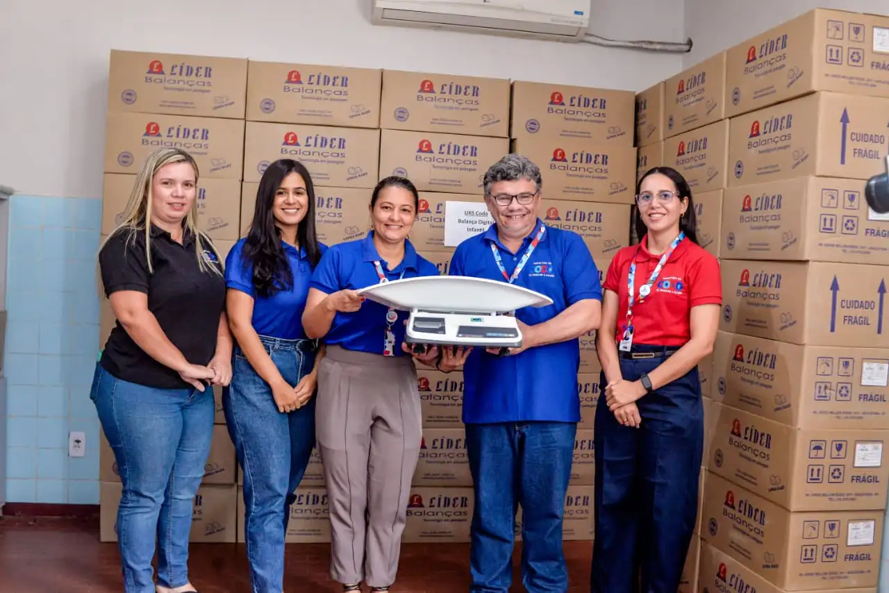 Foto 2 – Governo Brandão entrega 40 balanças pediátricas para reforçar a Atenção Básica em Codó