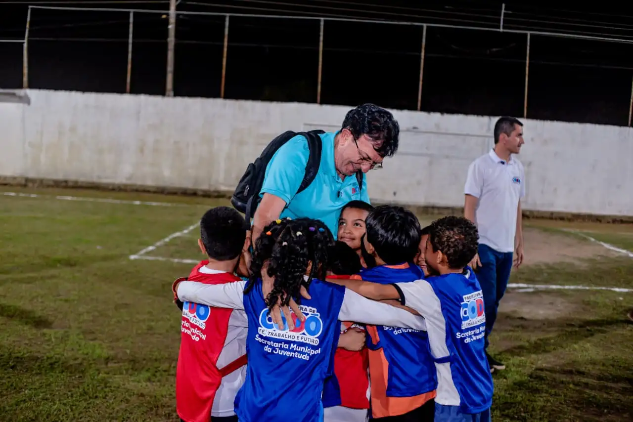 Foto 6 – Esporte e inclusão: Prefeitura de Codó inaugura a primeira Escolinha de Futebol para crianças