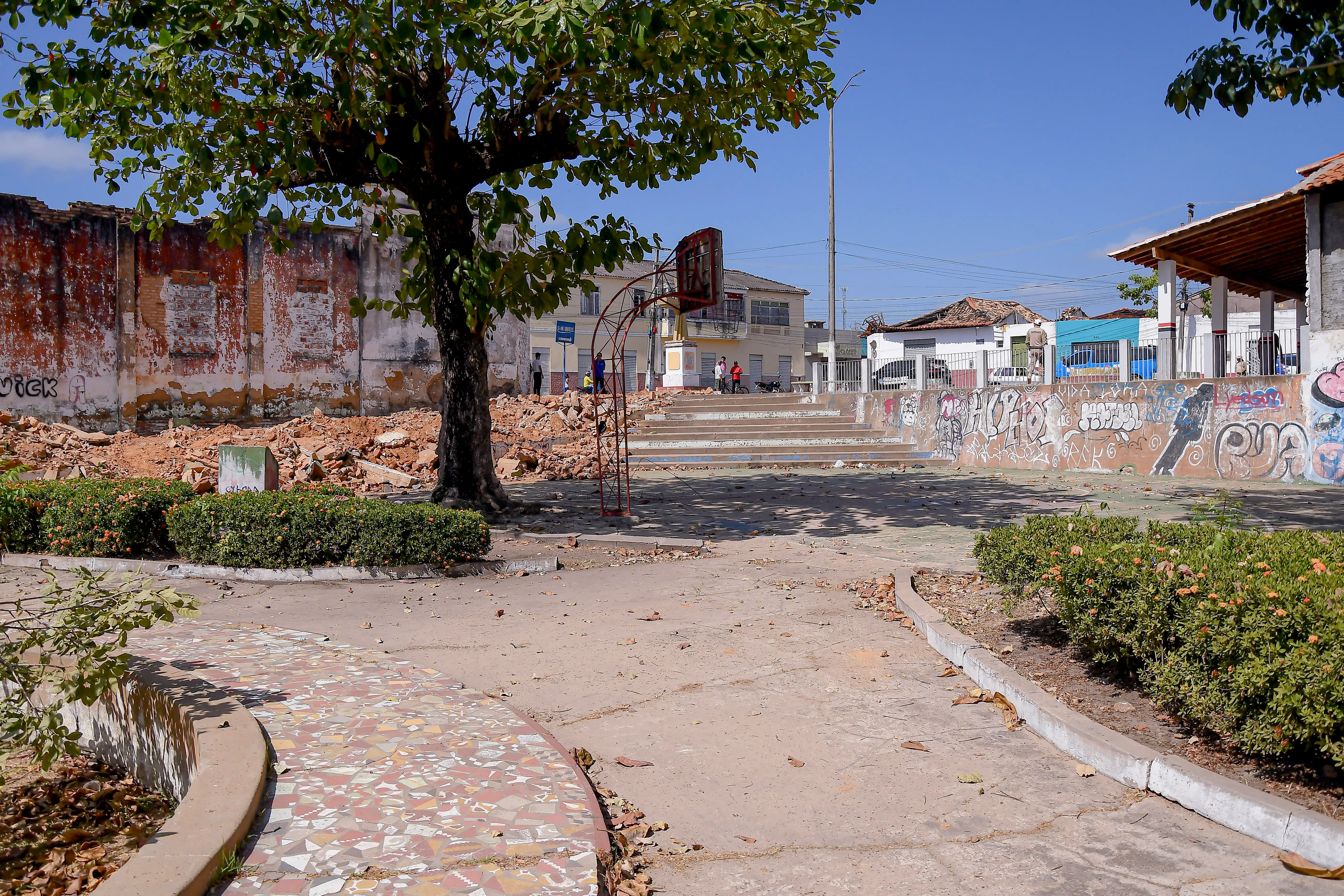 Foto 5 – Codó inicia revitalização da nova Praça do Cinema com proposta de resgatar memória e modernizar espaço