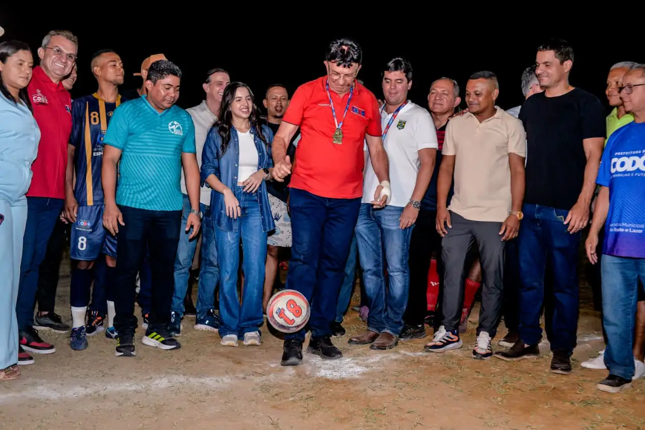 Foto 20 – Prefeitura de Codó lança obra do Centro Esportivo Comunitário no Povoado Saco