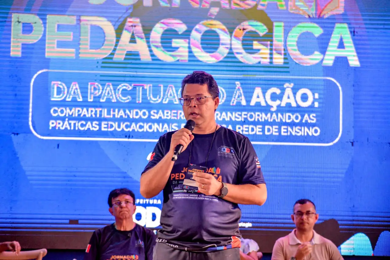 Galeria de imagens - Foto 6 da notícia: Jornada Pedagógica 2026 discute alfabetização, IA e metodologias ativas em Codó