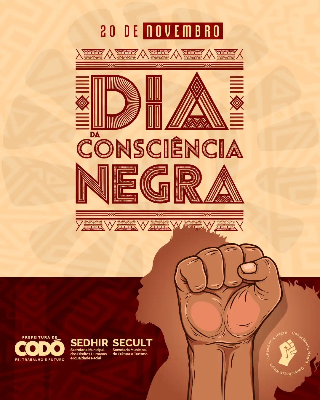 Foto 2 – Prefeitura de Codó promove celebração do Dia da Consciência Negra com cortejo cultural e apresentações artísticas