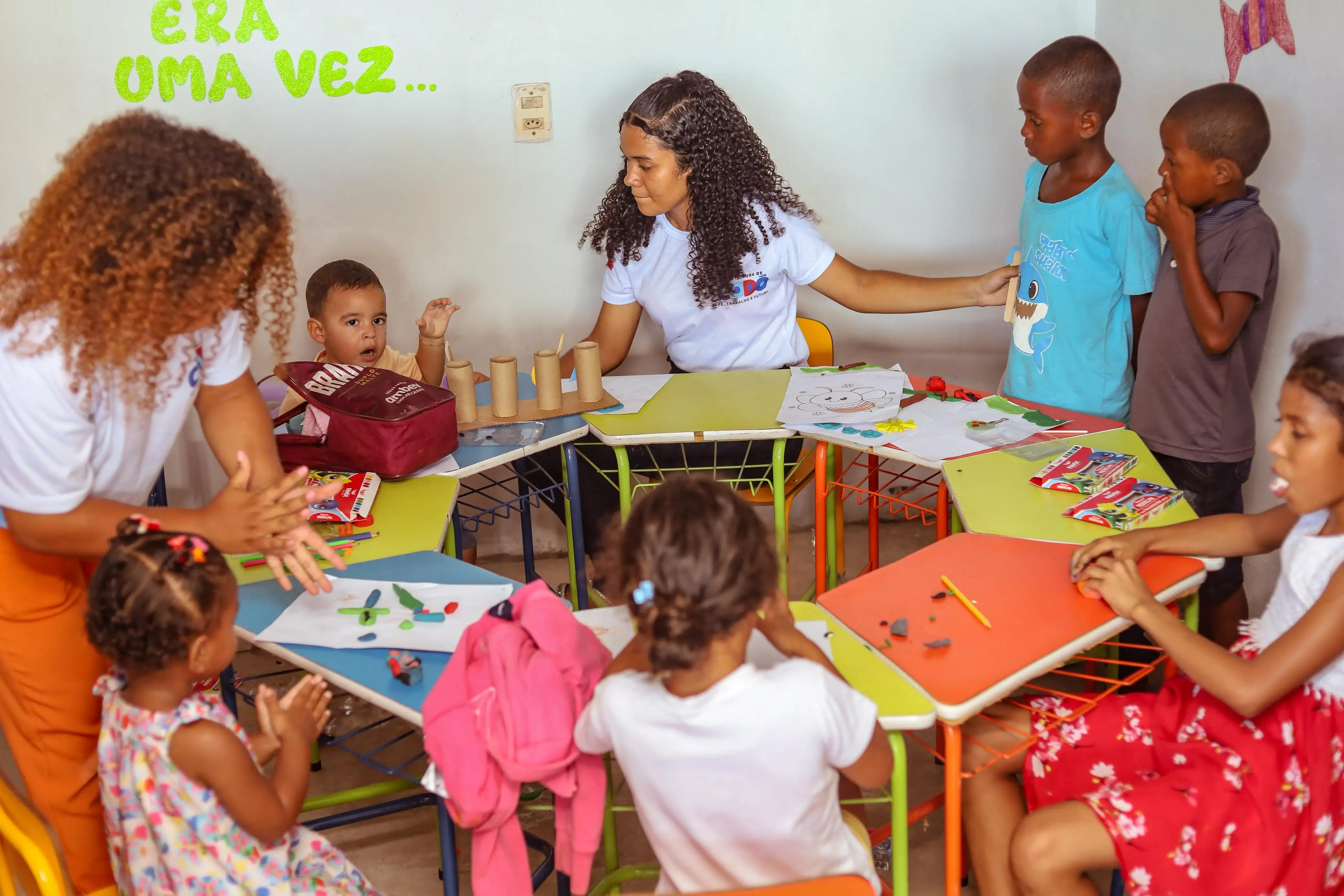Foto 2 – Recreação infantil e muita diversão marcam o segundo dia da Semana do Bebê em Codó