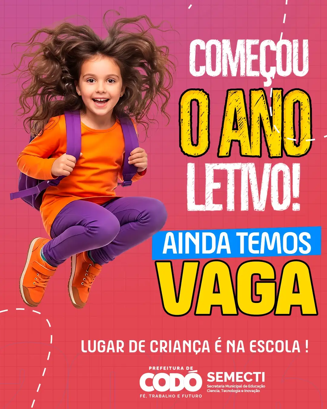 Foto 2 – Rede Municipal de Ensino de Codó inicia ano letivo 2026 e divulga mais de 2 mil vagas remanescentes na zona urbana
