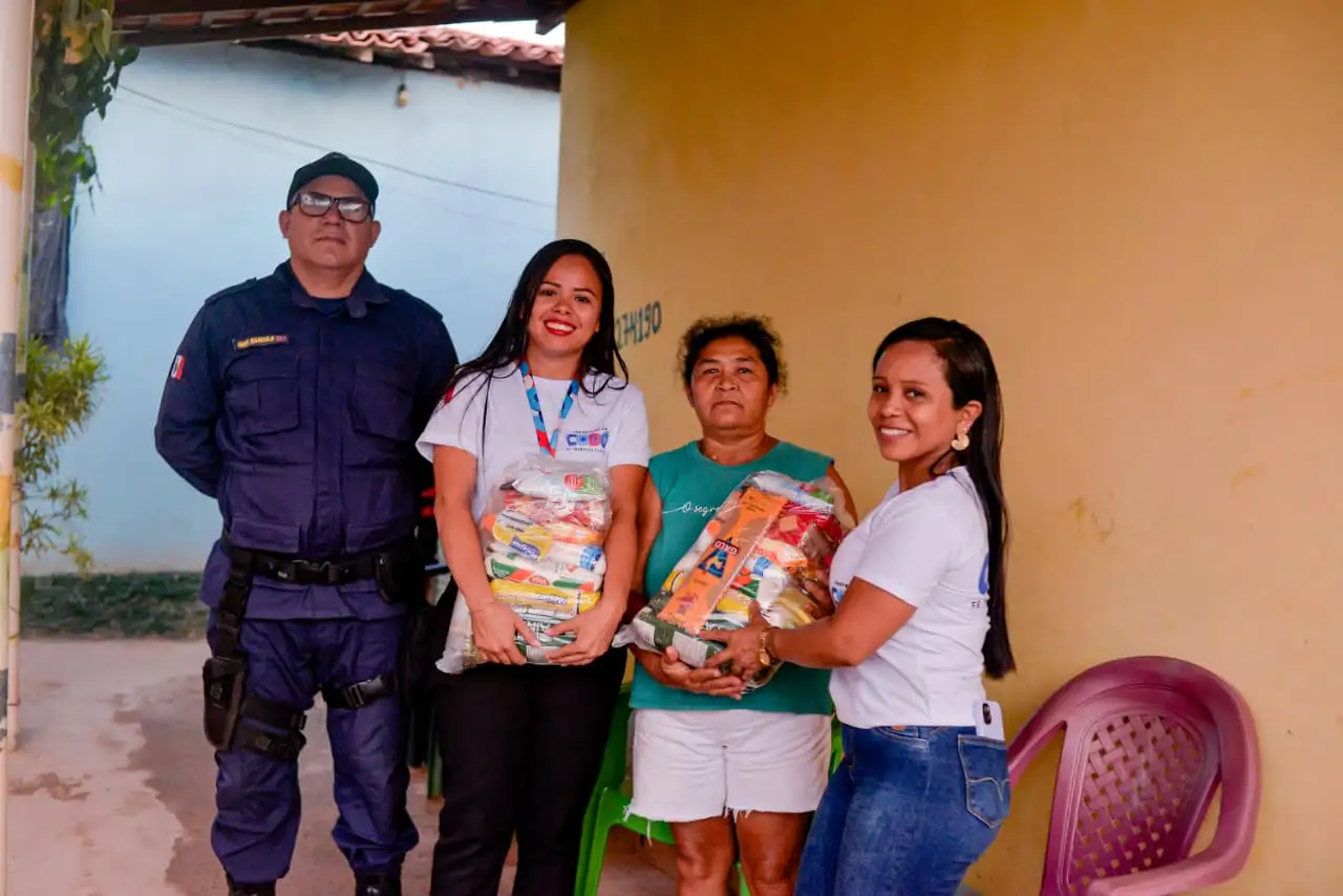 Foto 5 – Prefeitura de Codó entrega cestas básicas para famílias da Trizidela atingidas por alagamento causado pelas chuvas