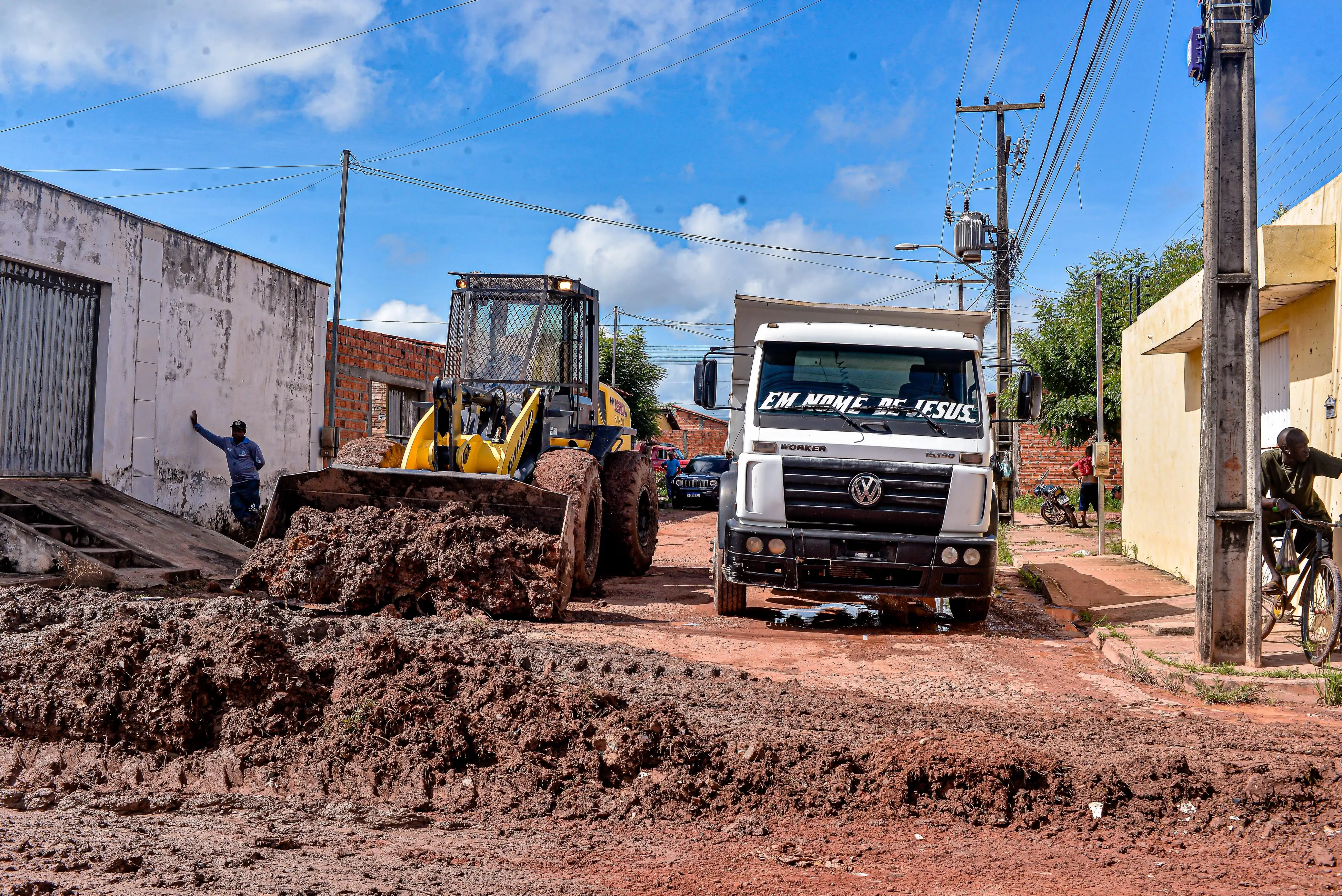 Foto 6 – Prefeitura Municipal de Codó inicia obra de recuperação das ruas do Residencial São Pedro