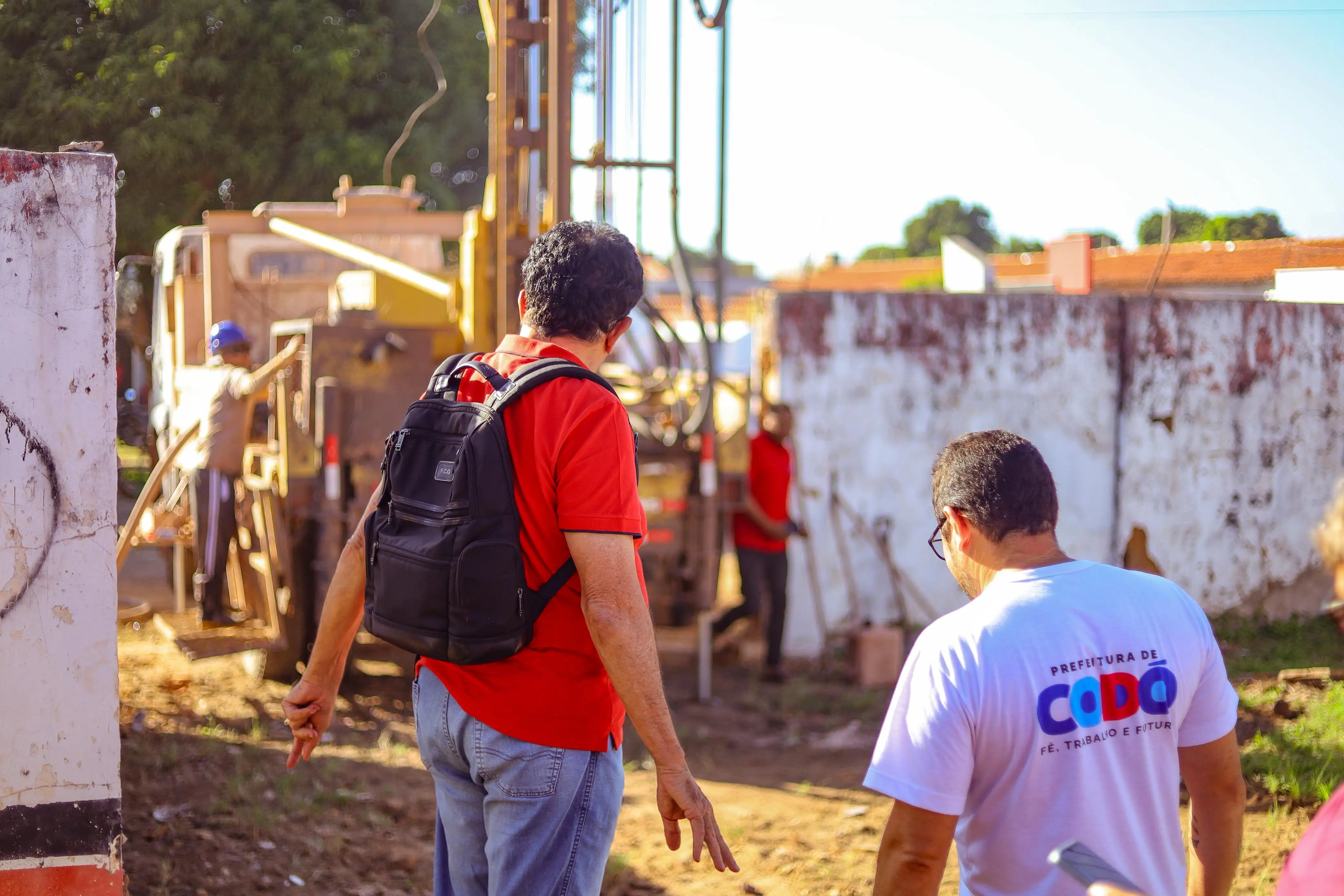 Foto 2 – Bairro Codó Novo recebe novo poço com maior vazão para reforçar abastecimento de água