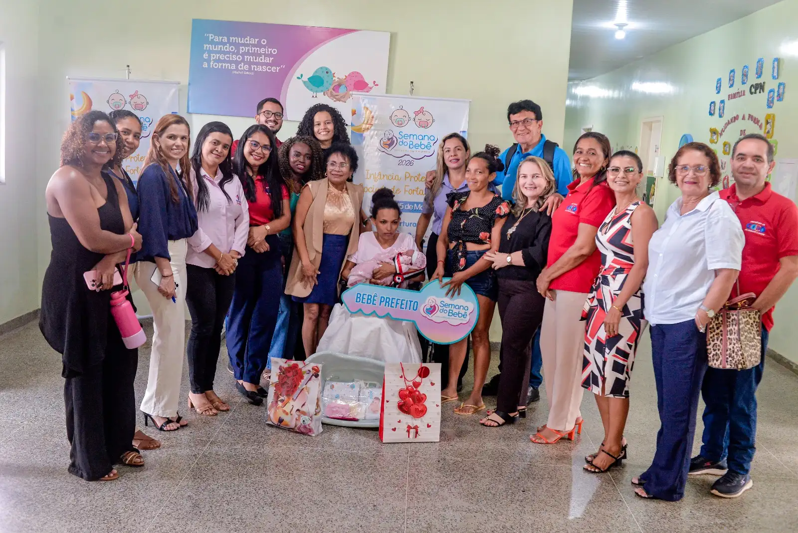 Foto 19 – Primeira menina a receber título de “Bebê Prefeita” marca encerramento da 15ª Semana do Bebê em Codó