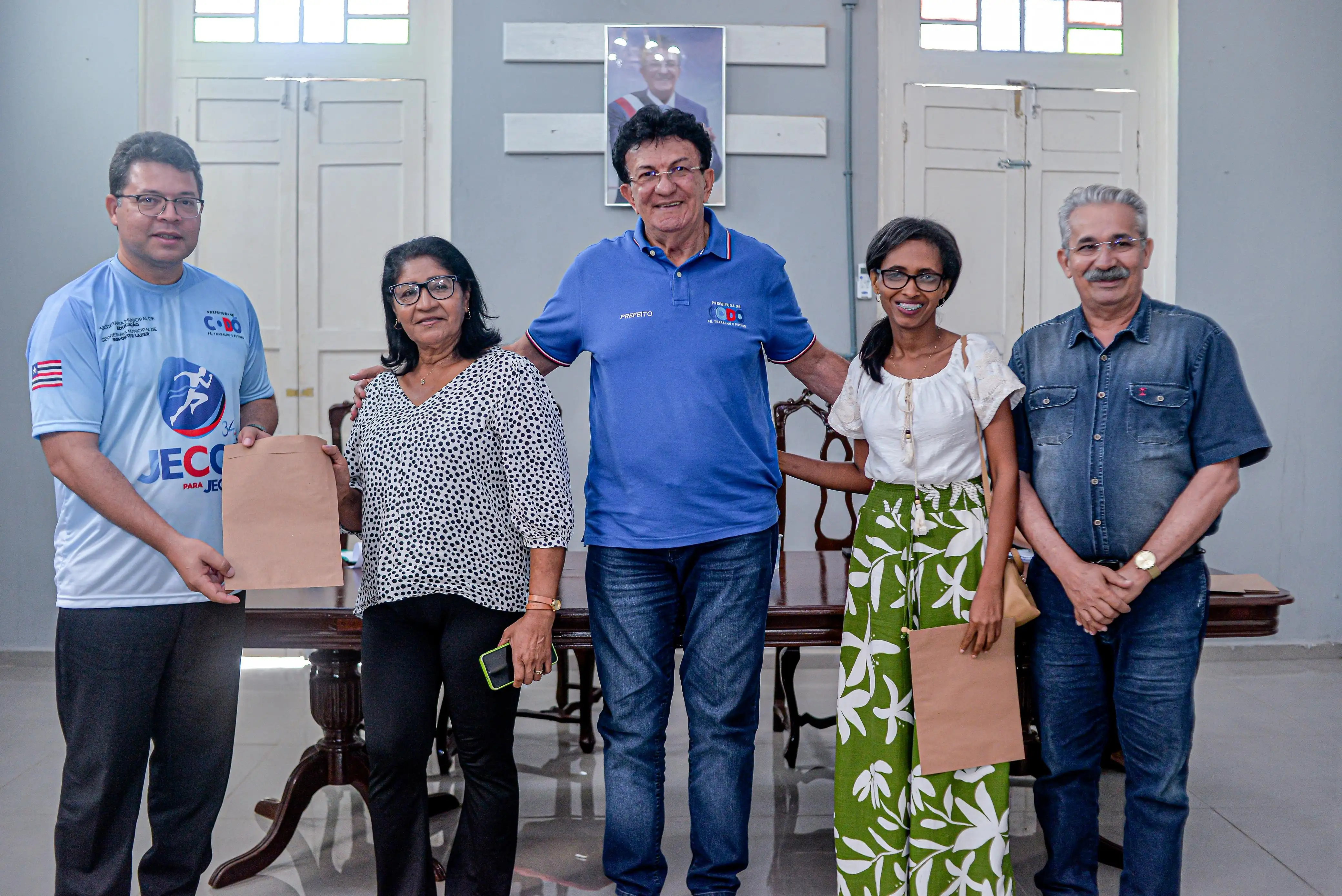 Foto 7 – Conselheiros titulares e suplentes do CAE são empossados em Codó