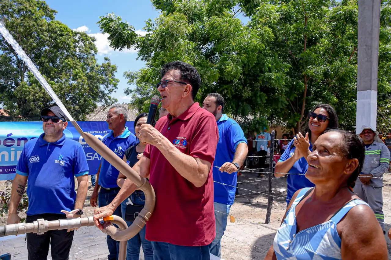 Foto 1 – Prefeitura de Codó inaugura mais dois poços artesianos e amplia acesso à água potável na zona rural