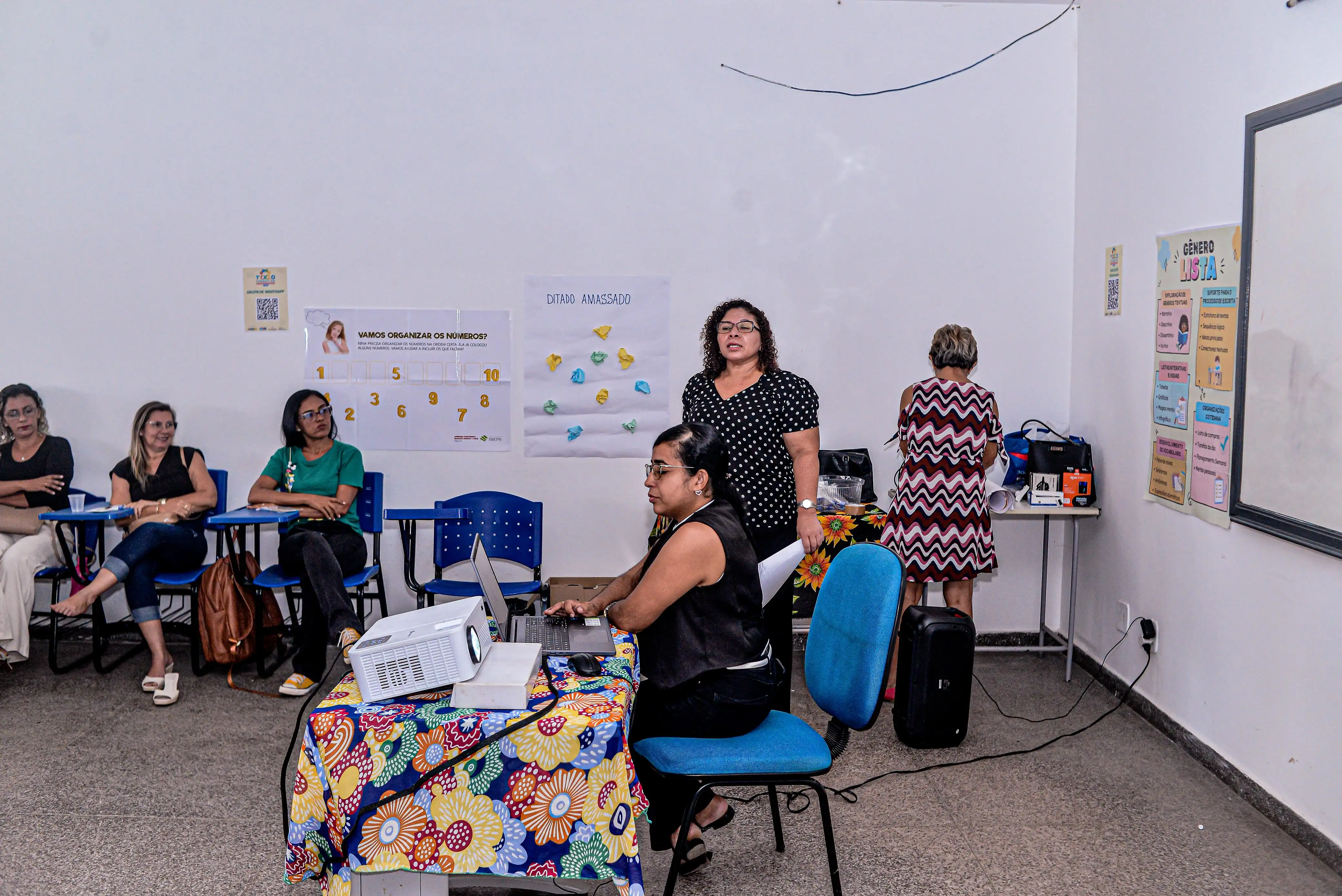 Foto 1 – Secretaria de Educação investe na formação continuada dos professores do Ensino Fundamental em Codó