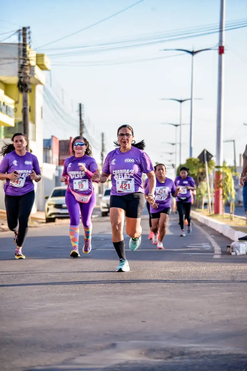 Galeria de imagens - Foto 12 da notícia: 1ª Corrida Por Elas marcou o encerramento do Agosto Lilás com emoção, superação e compromisso social em Codó