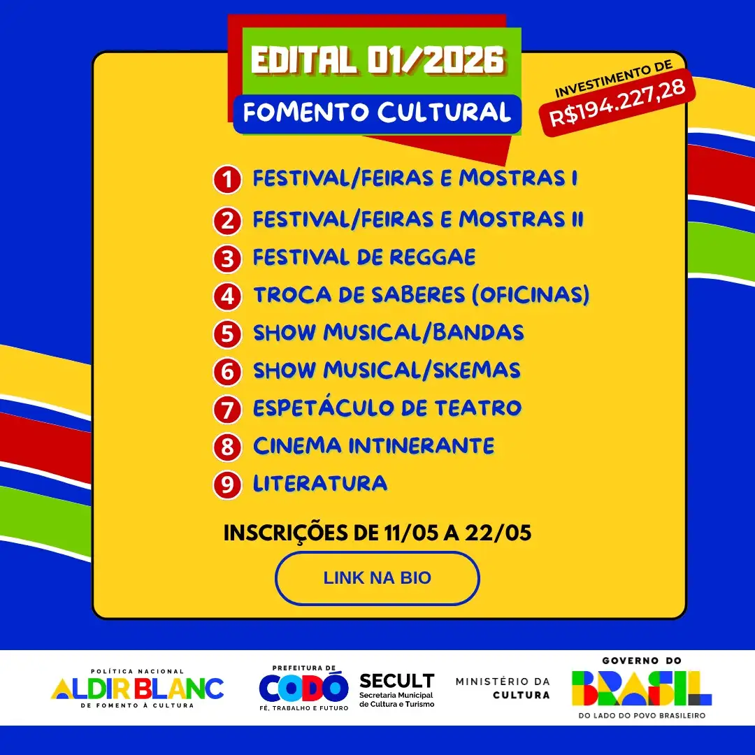 Foto 4 – Codó fortalece setor cultural com lançamento de editais públicos da Lei Aldir Blanc