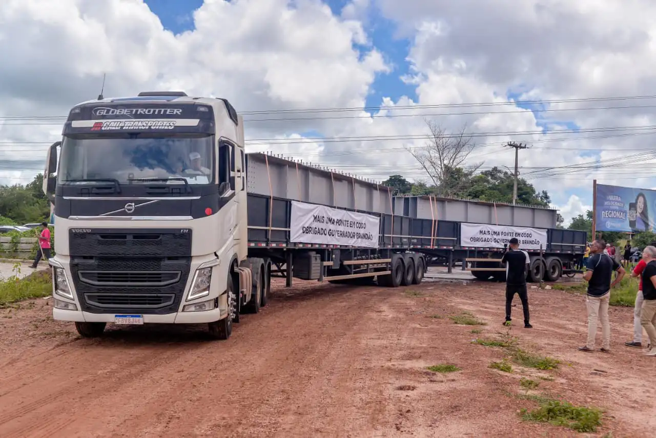 Foto 5 – Codó avança na infraestrutura com chegada de materiais para conclusão da obra da nova ponte da Trizidela