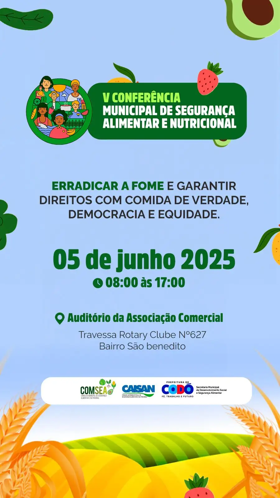 Foto 3 – Codó realiza V Conferência Municipal de Segurança Alimentar e Nutricional nesta quarta (5)