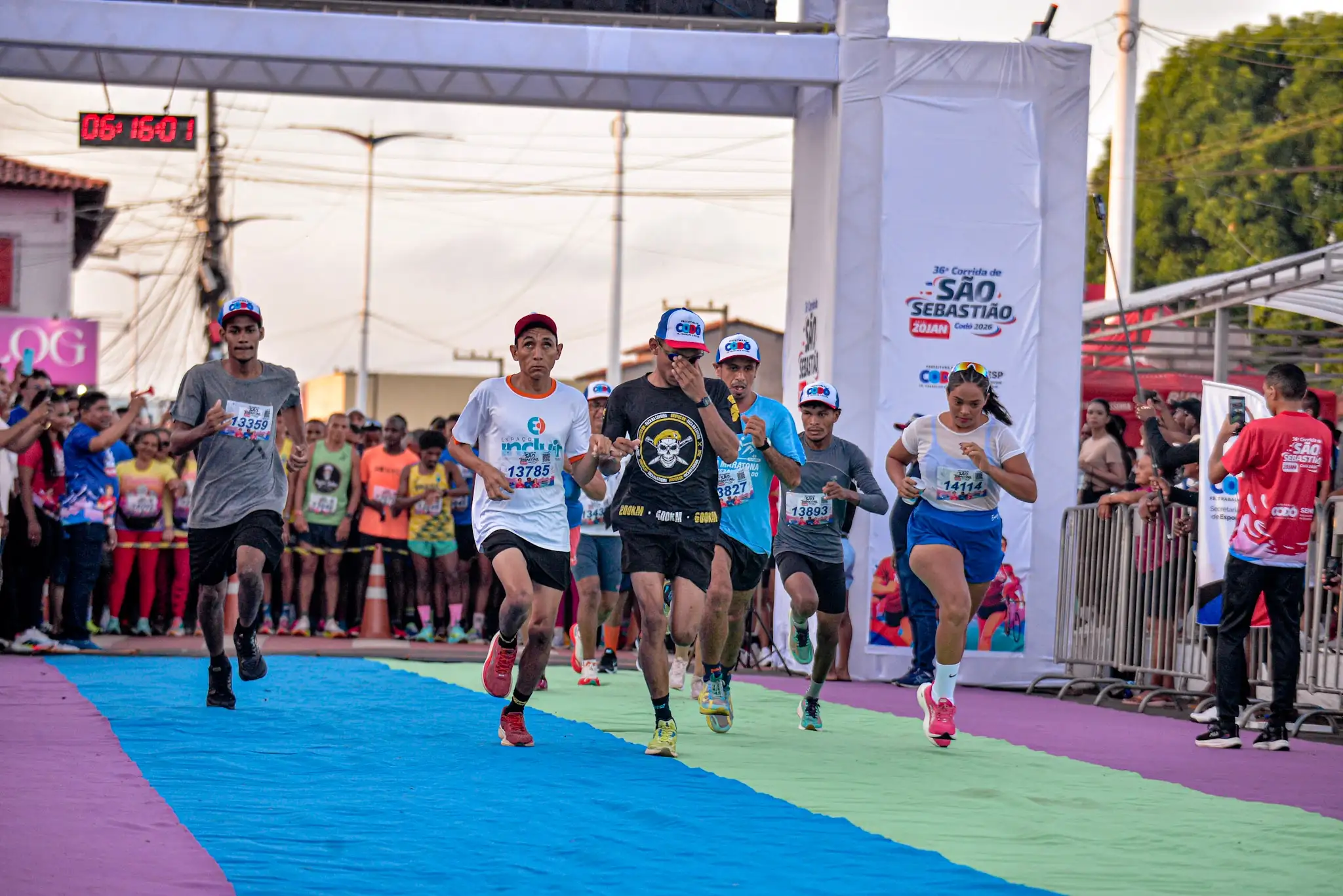 Foto 2 – 36ª Corrida de São Sebastião reúne mais de mil atletas e movimenta Codó com esporte e superação