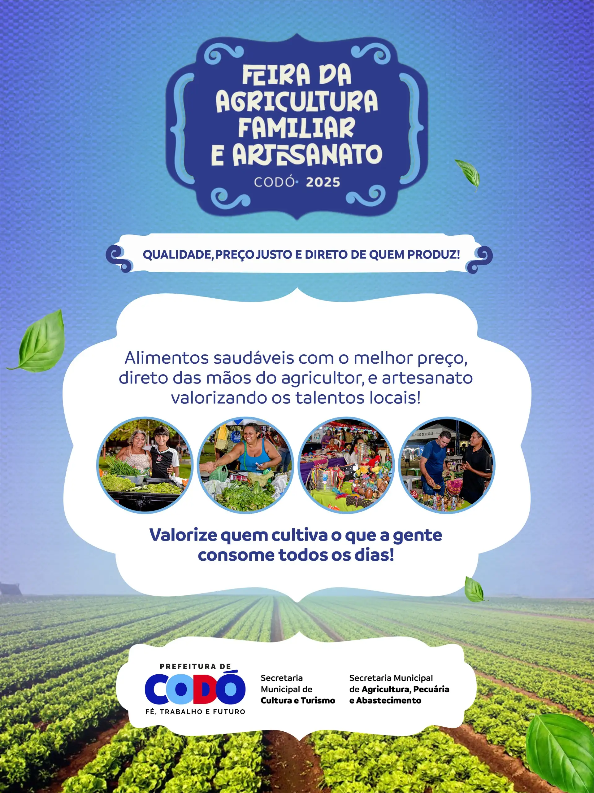 Foto 1 – Prefeitura de Codó promoverá a 3ª edição da Feira da Agricultura Familiar e Artesanato na EXPOCODÓ