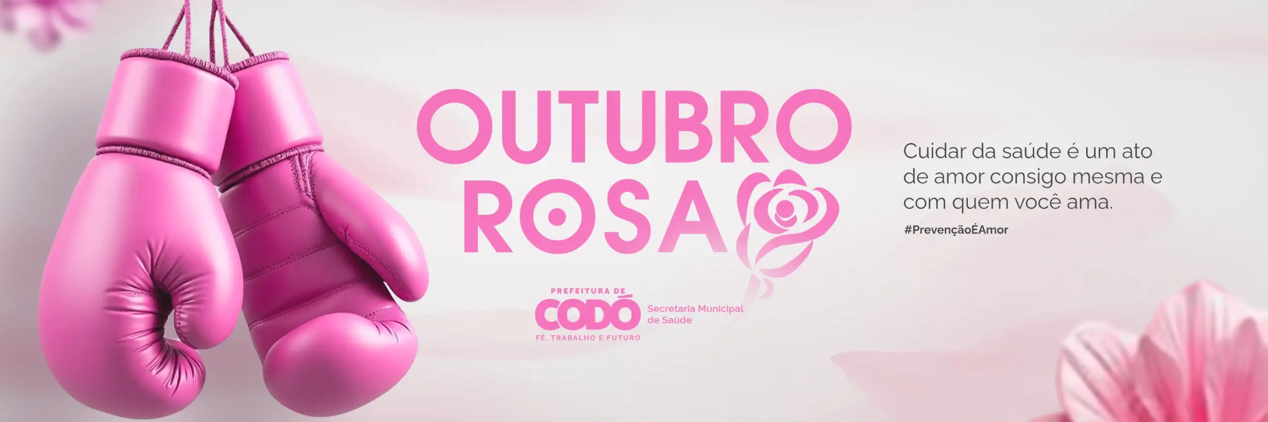 Prefeitura de Codó lança Campanha Outubro Rosa com ações de prevenção e cuidados com a saúde da mulher