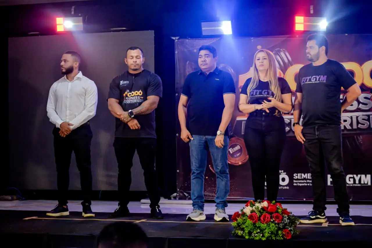 Galeria de imagens - Foto 2 da notícia: Primeira edição do “Codó Fitness” reúne 62 atletas e consolida novo marco do fisiculturismo na Região dos Cocais
