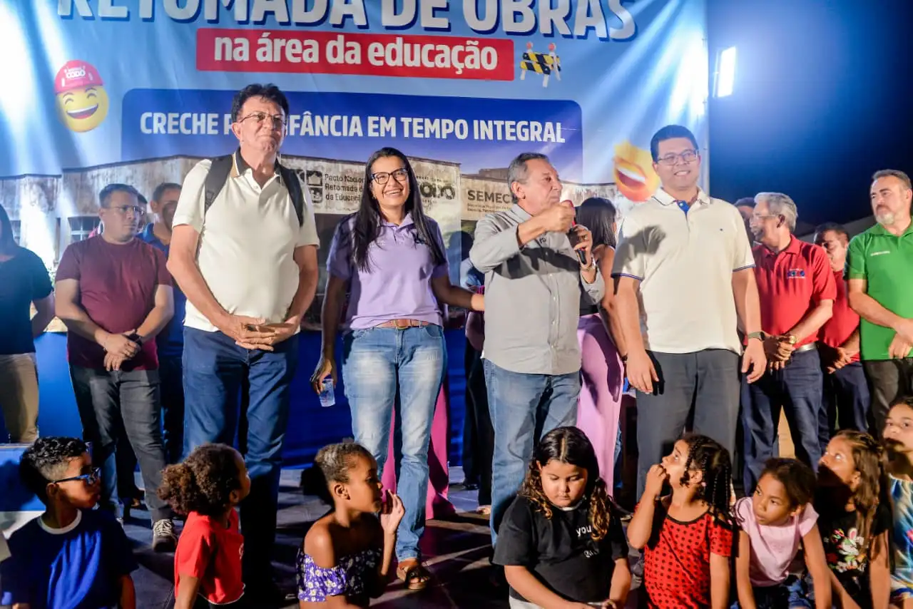Foto 2 – Prefeitura de Codó assina ordem de serviço para retomada da Creche Proinfância em tempo integral no Residencial Santa Rita