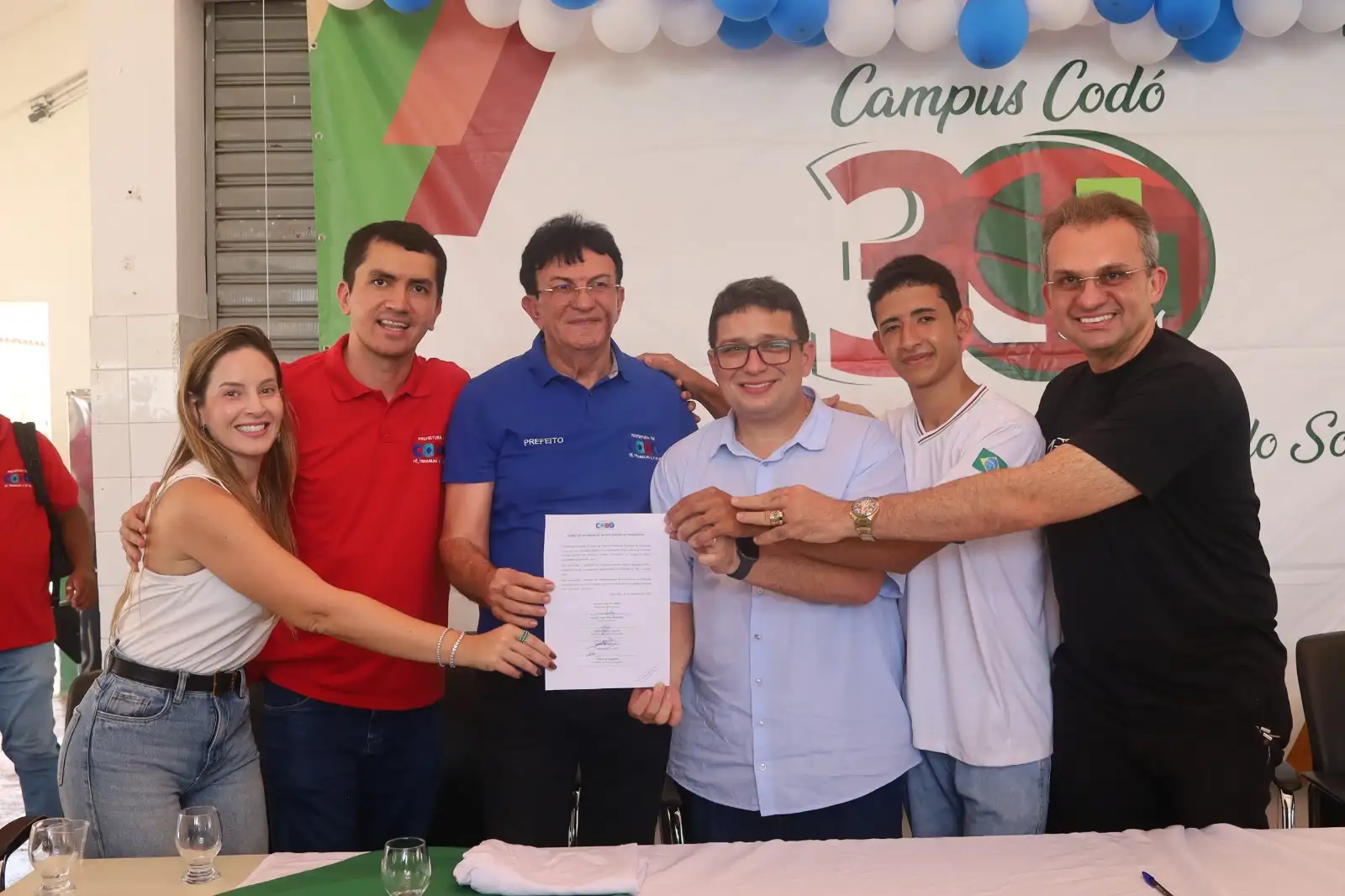 Foto 15 – Prefeitura de Codó firma convênio com IFMA e garante transporte escolar gratuito para 480 estudantes